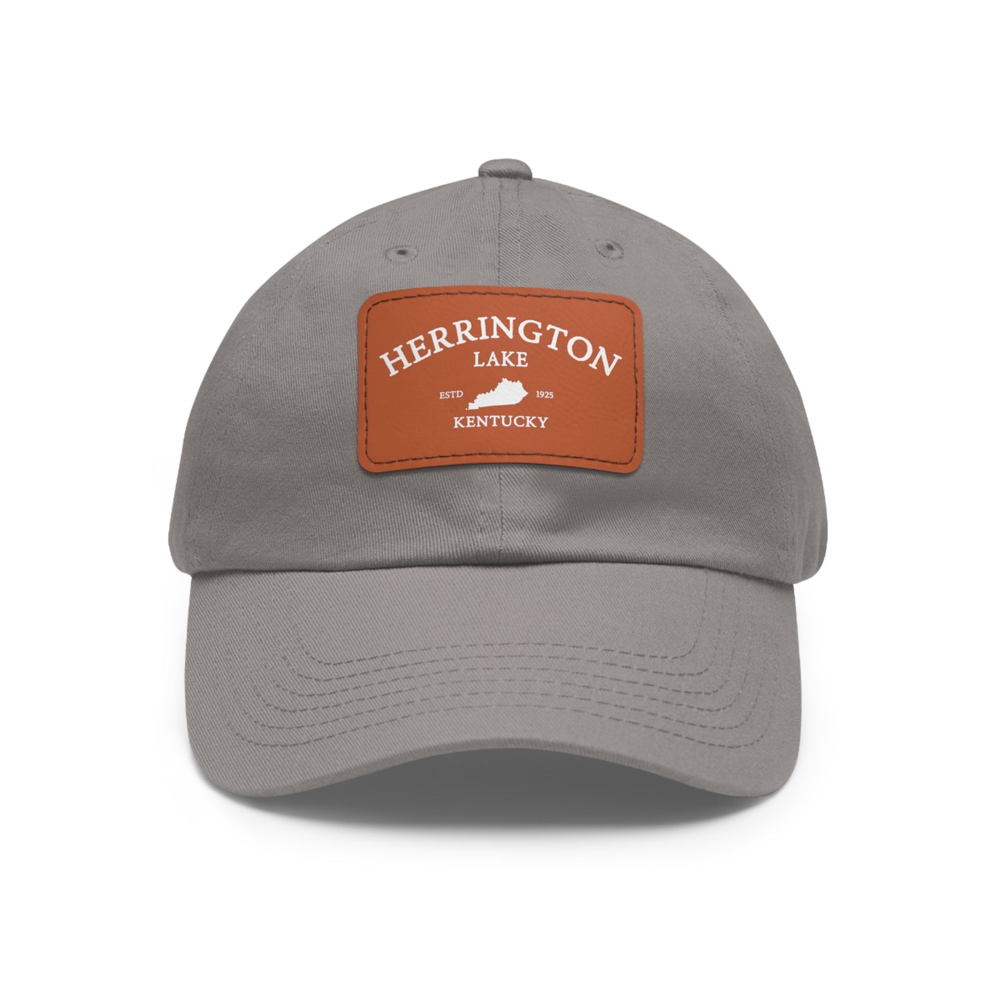 "Simply Herrington" Collection Dad Hat with Leather Patch