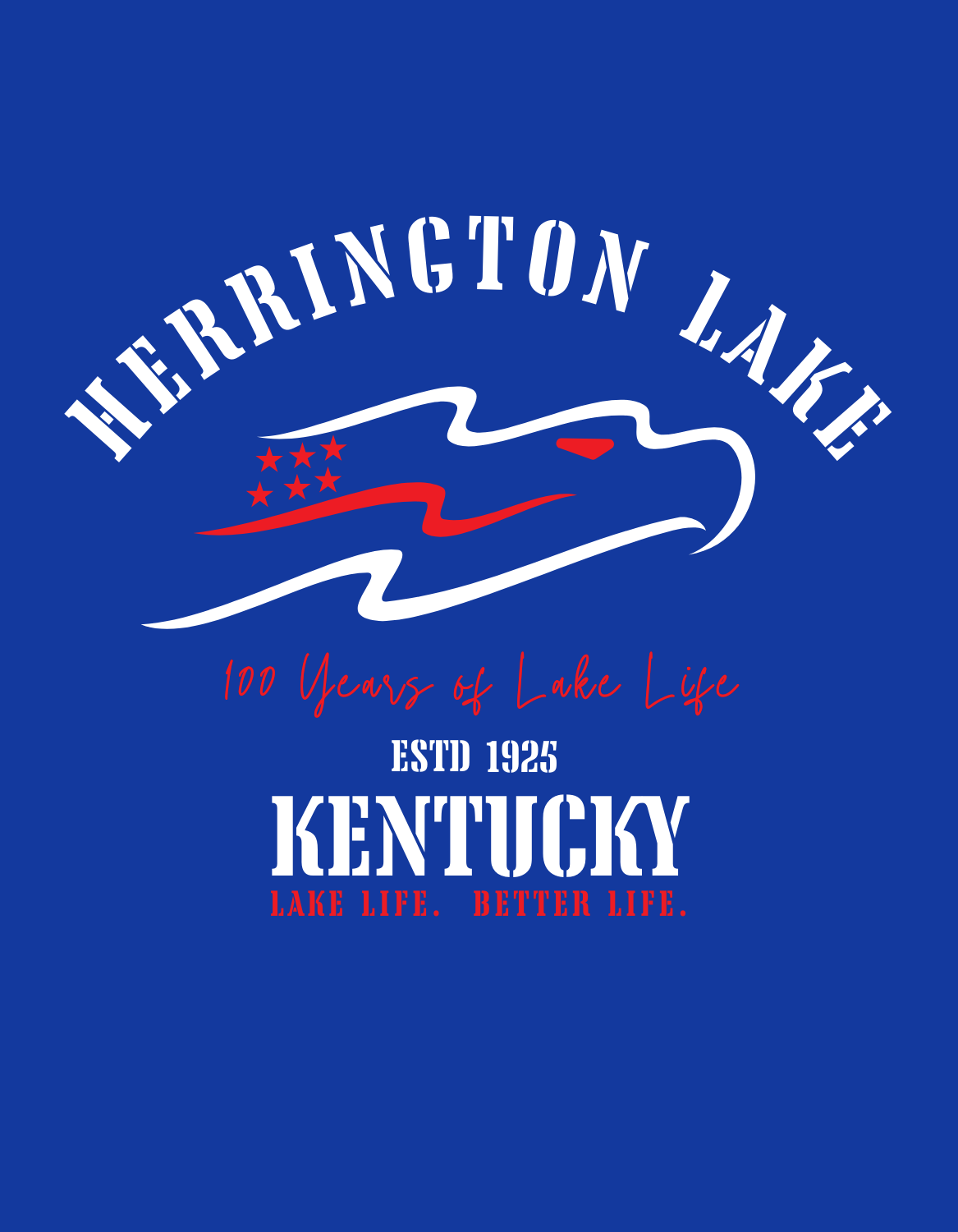 "Heritage Eagle" Herrington Lake Patriots Collection Jersey Knit Cotton Tee