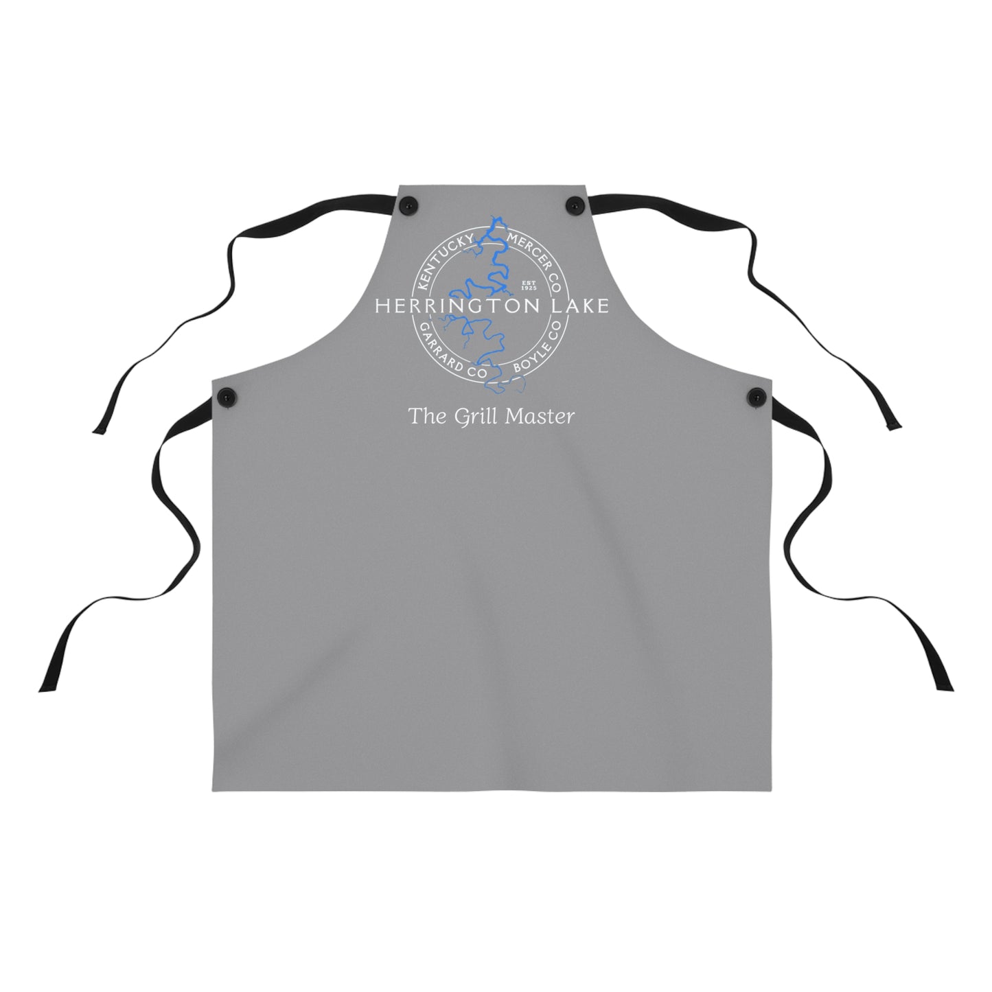 The Personalized Custom "Classic" Herrington Lake and County Poly-Twill Apron