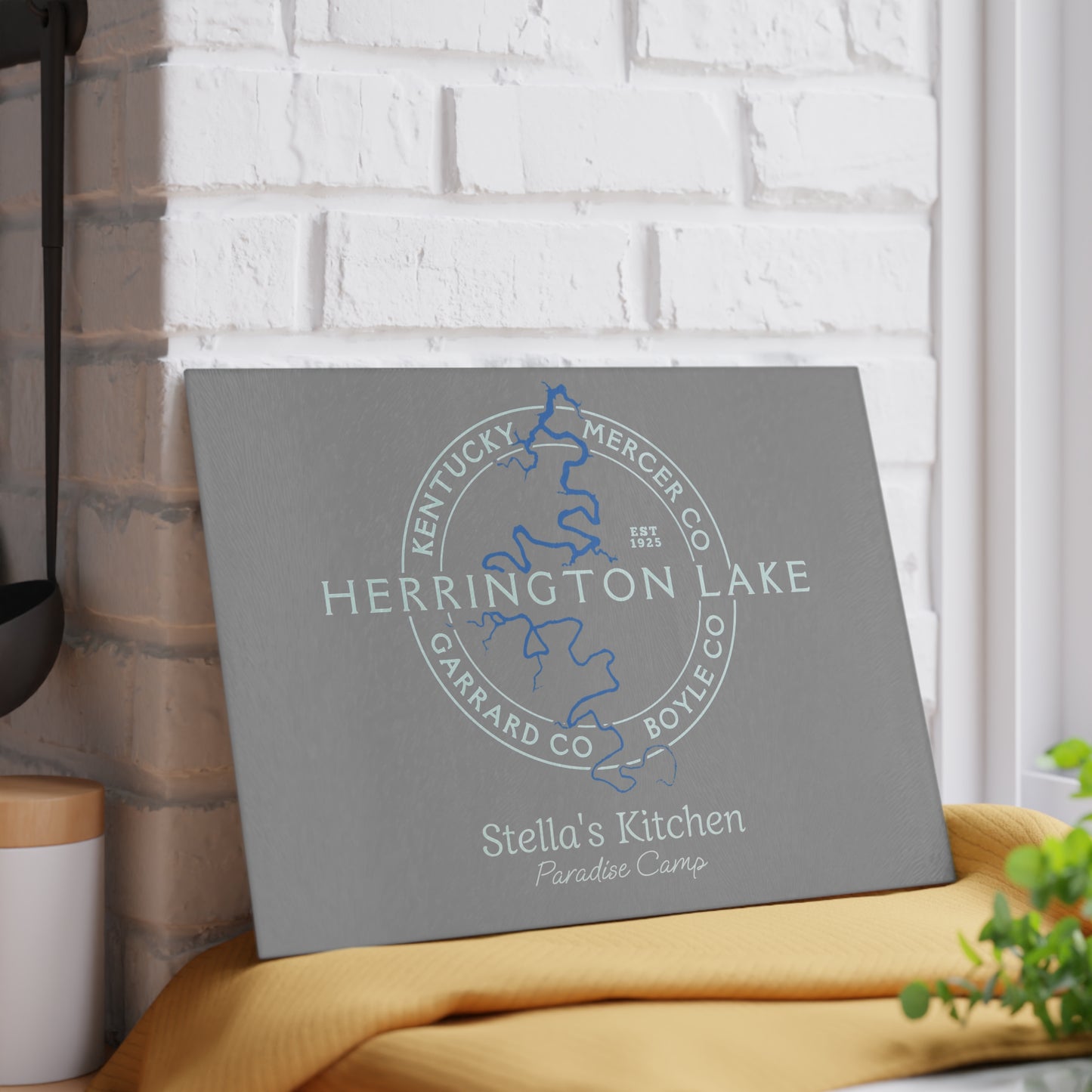 The Personalized Custom "Classic" Collection Glass Cutting Board