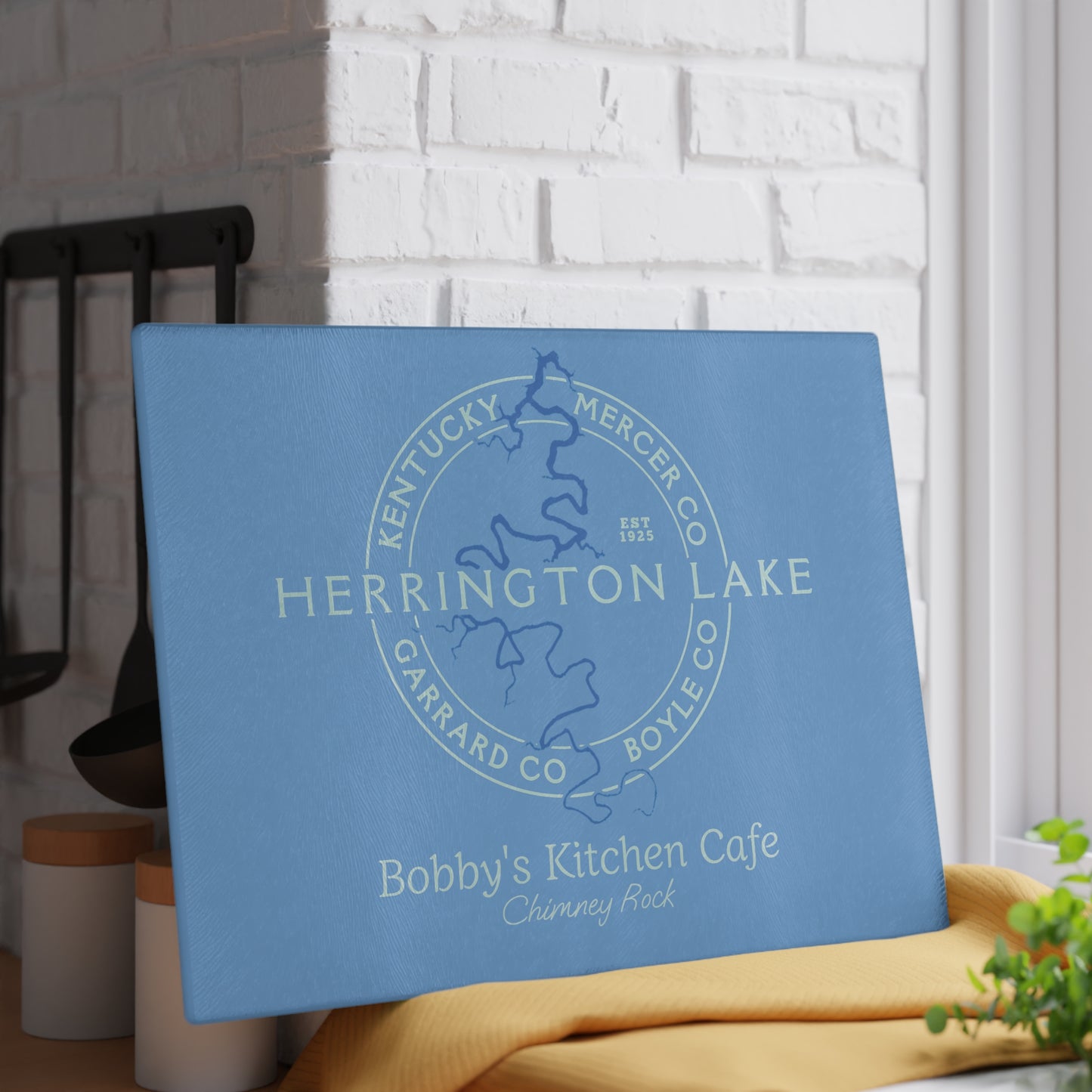 The Personalized Custom "Classic" Collection Glass Cutting Board