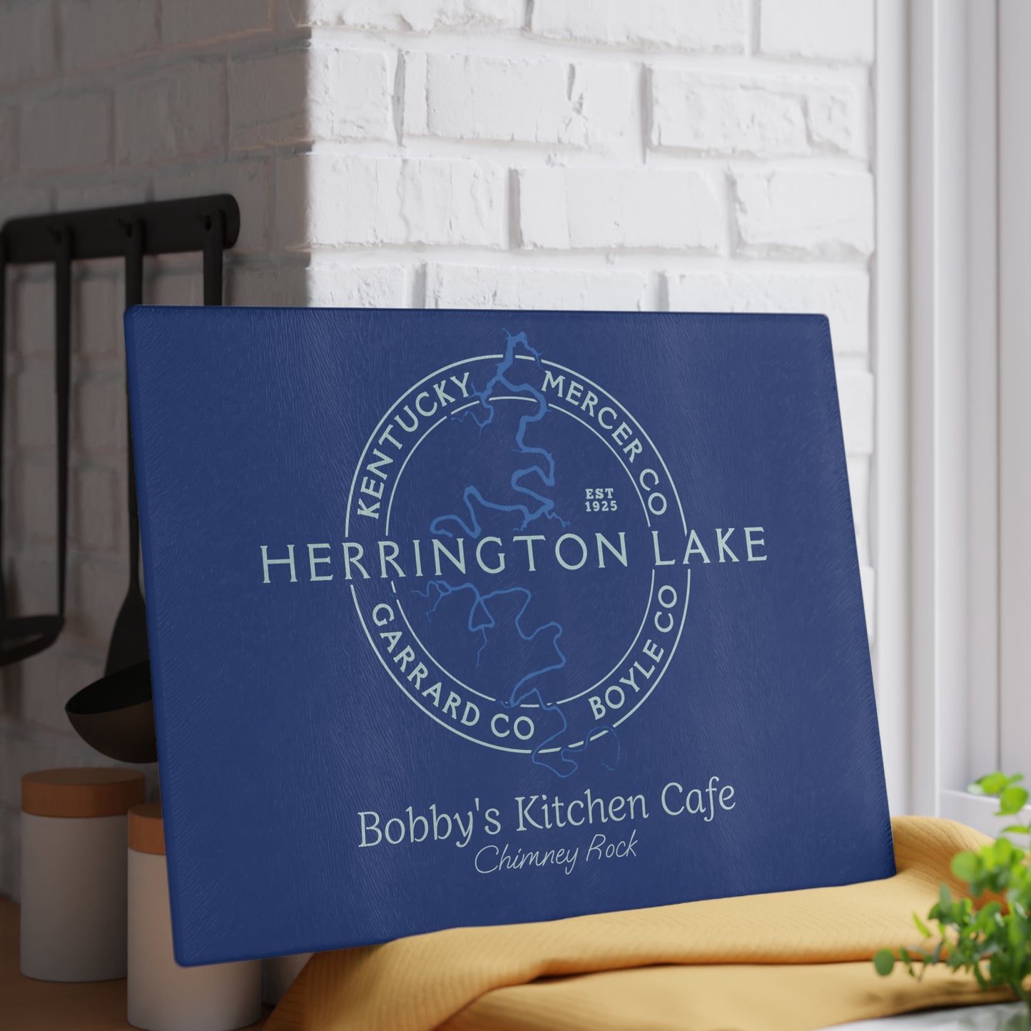 The Personalized Custom "Classic" Collection Glass Cutting Board