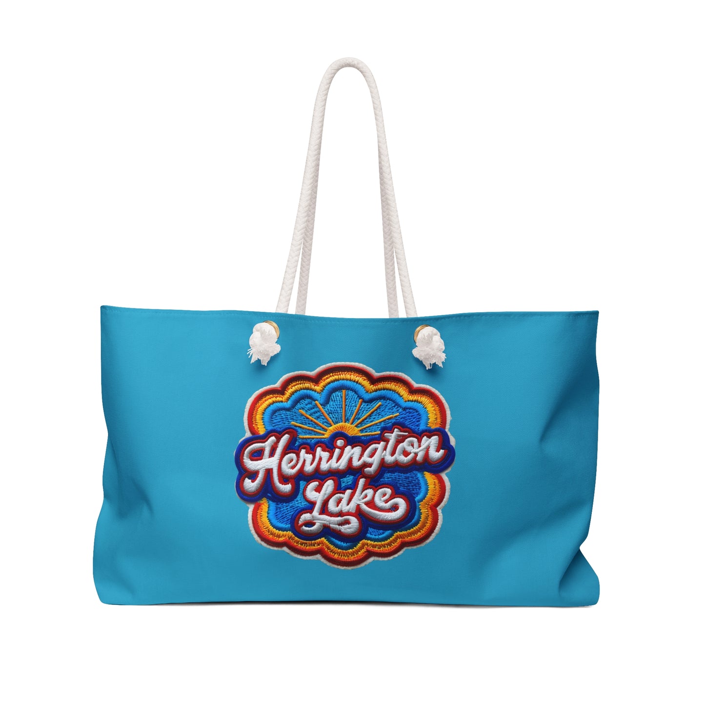 Groovy Digital Herrington Lake Patch Weekender Bag