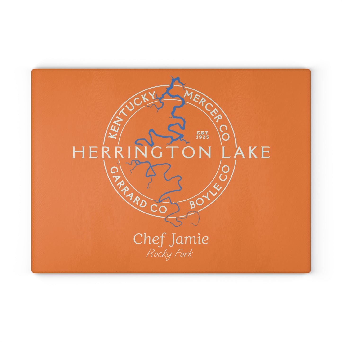 The Personalized Custom "Classic" Collection Glass Cutting Board