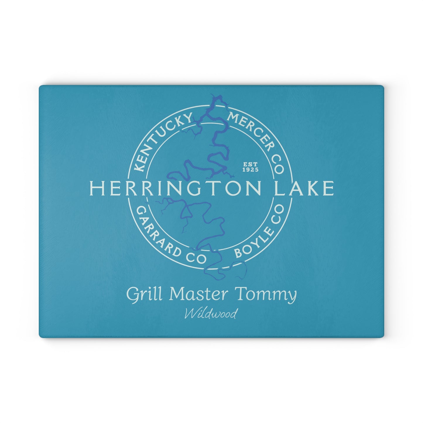The Personalized Custom "Classic" Collection Glass Cutting Board