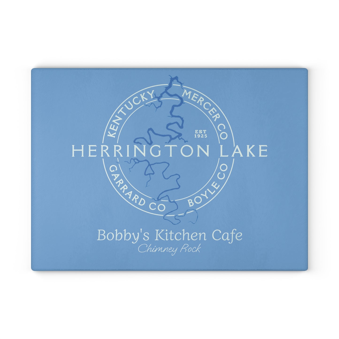The Personalized Custom "Classic" Collection Glass Cutting Board