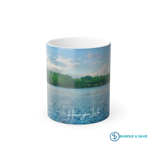 "Herrington LakeScape-1" Color Morphing Mug, 11oz
