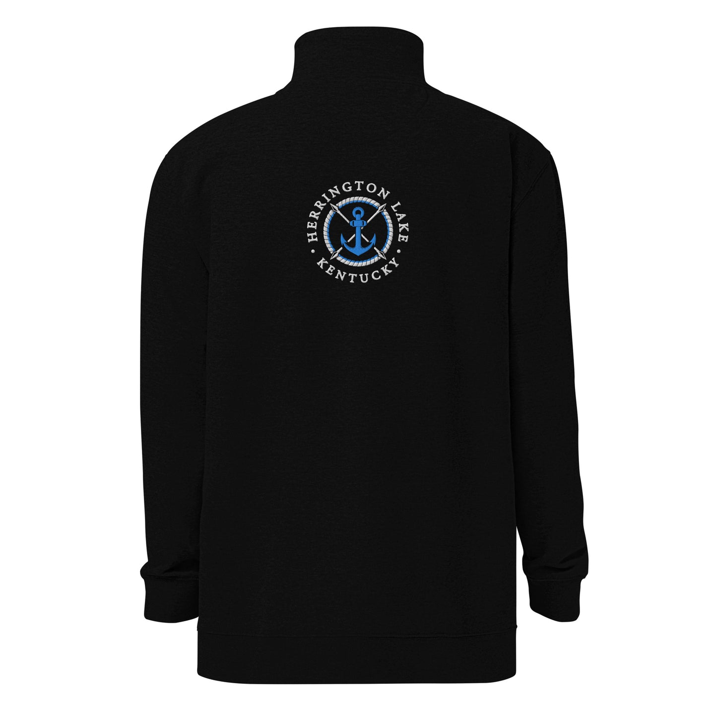 Herrington Lake Nautical Logo Fleece Pullover