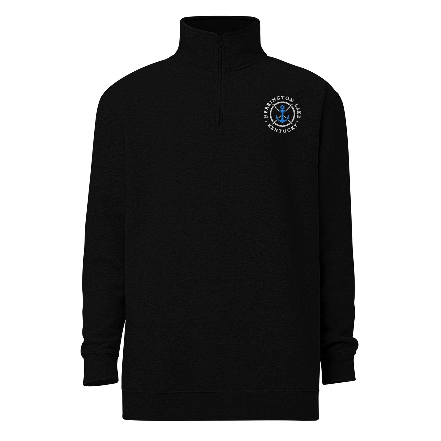 Herrington Lake Nautical Logo Fleece Pullover