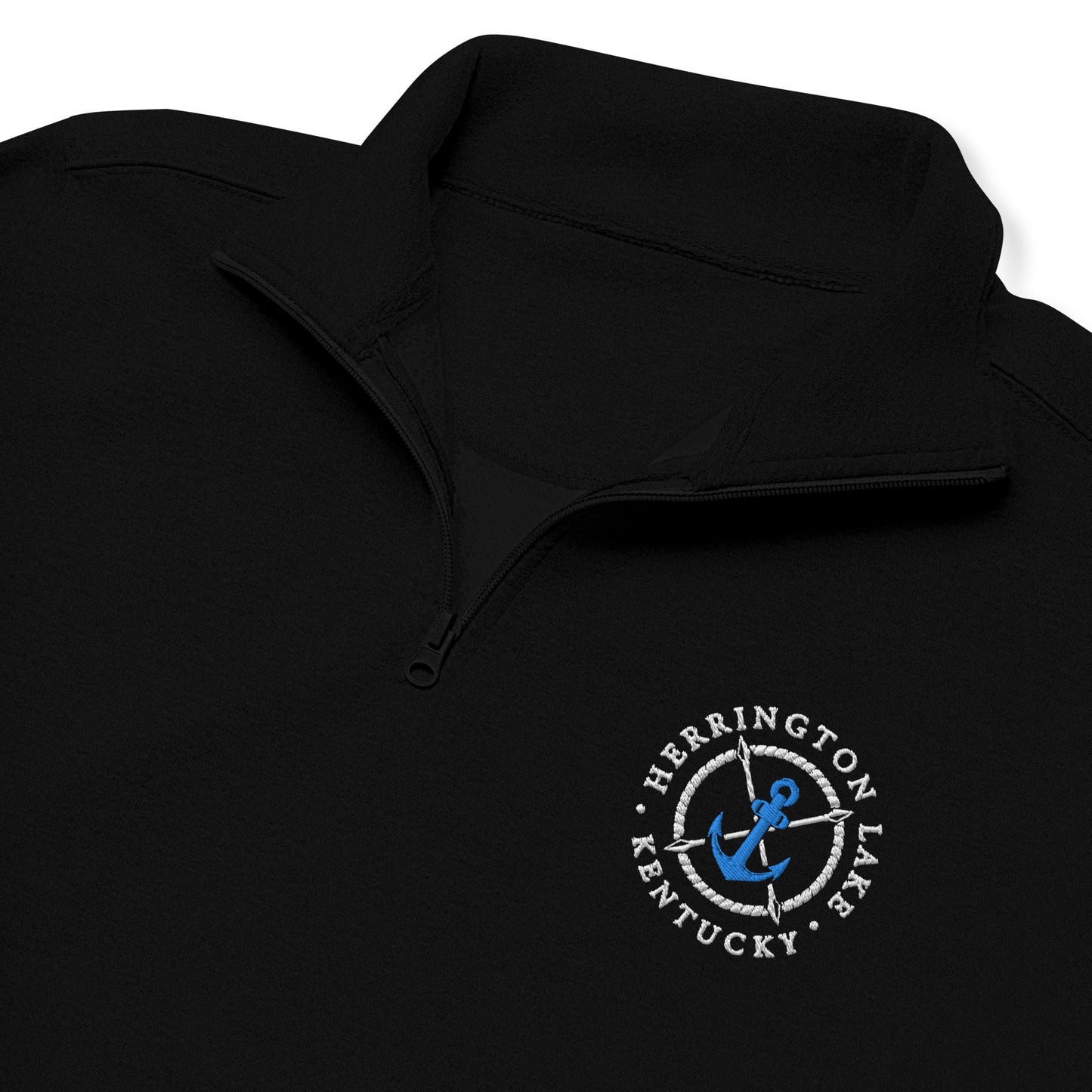 Herrington Lake Nautical Logo Fleece Pullover