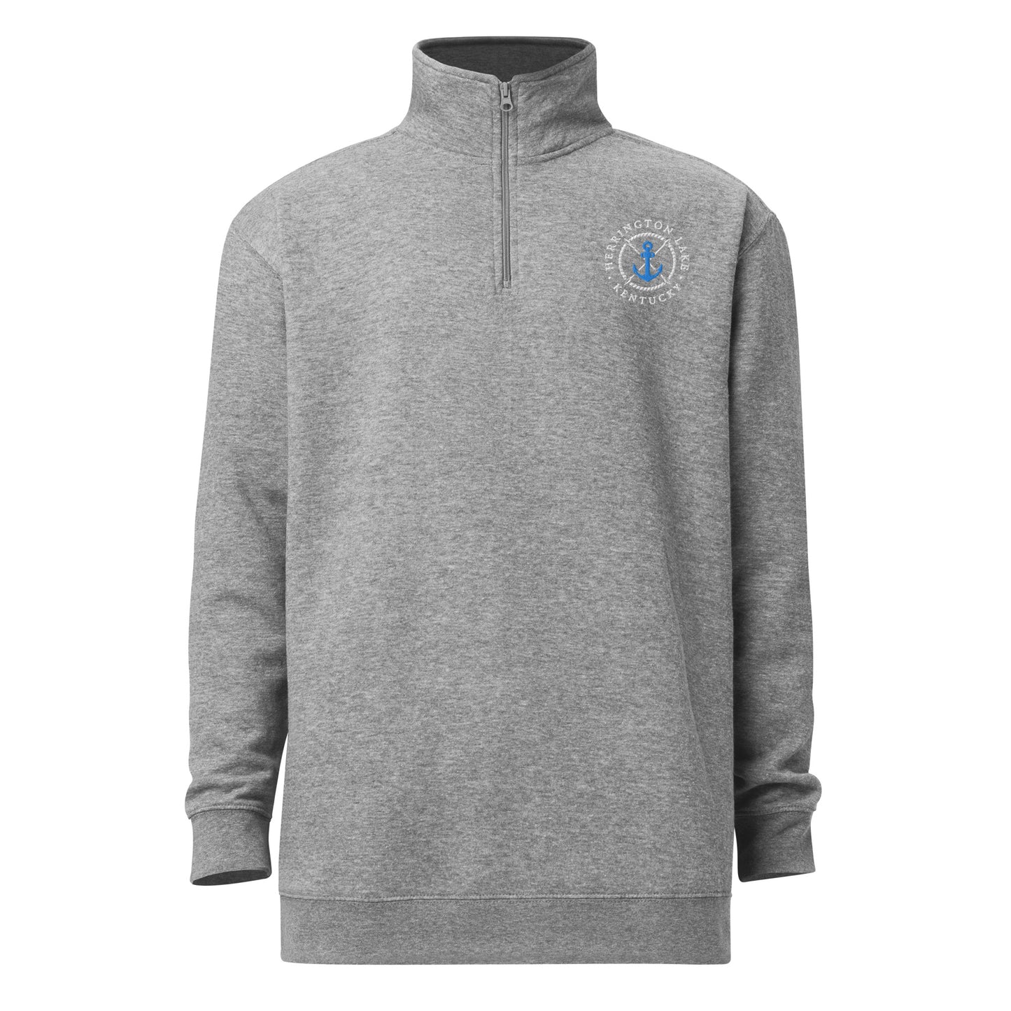 Herrington Lake Nautical Logo Fleece Pullover