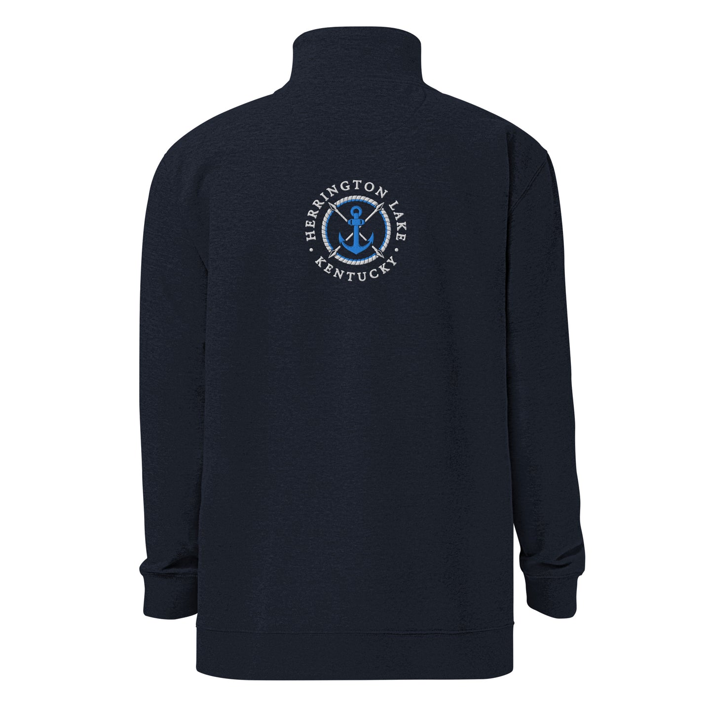 Herrington Lake Nautical Logo Fleece Pullover