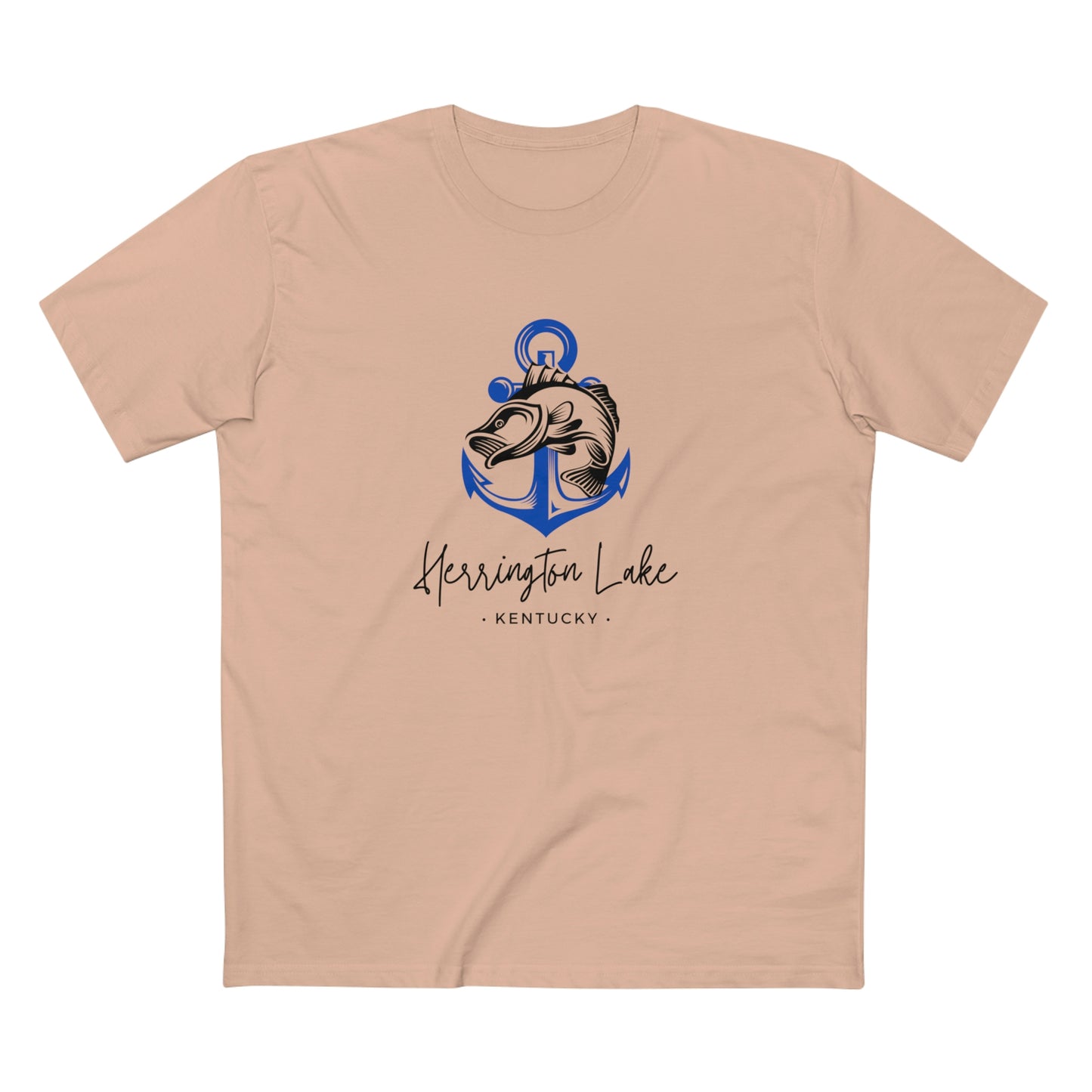 The "Nautical Catch" Herrington Lake Adult's Staple Tee