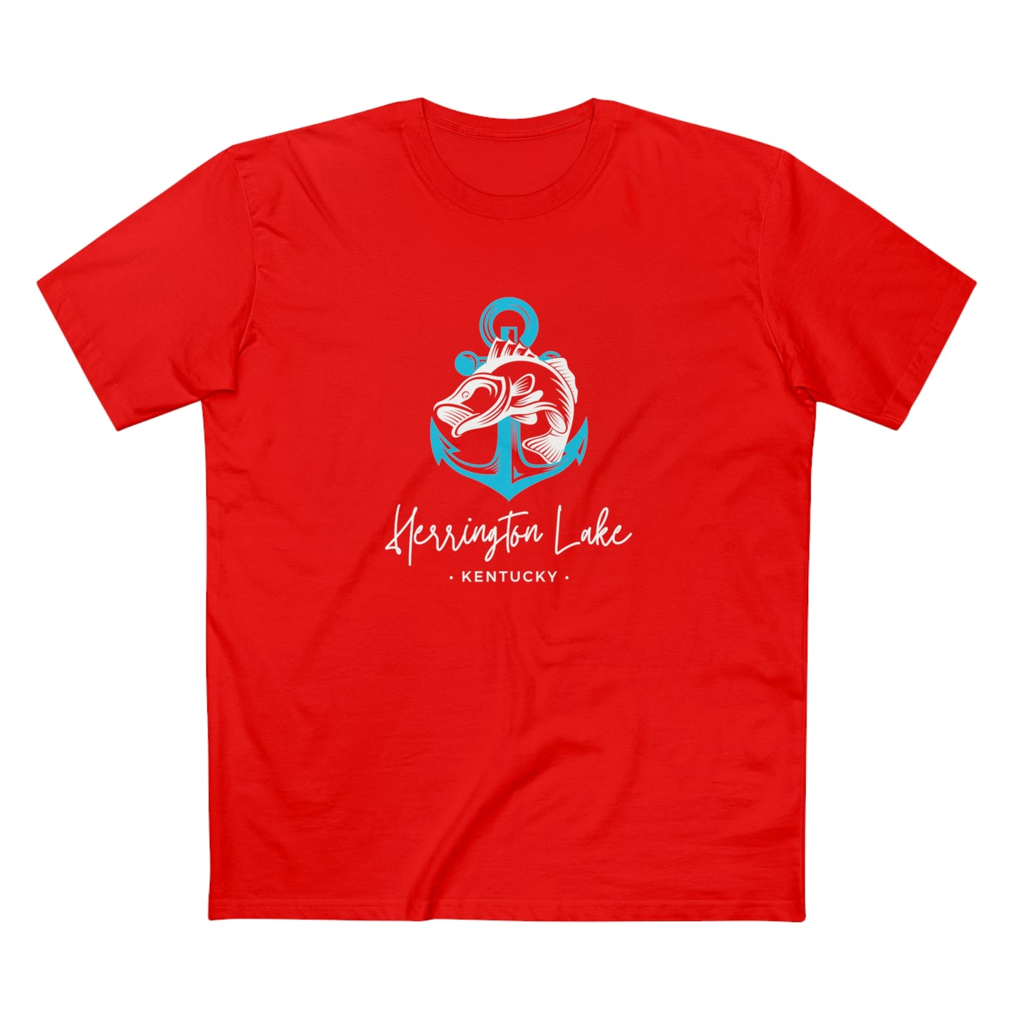 The "Nautical Catch" Herrington Lake Adult's Staple Tee