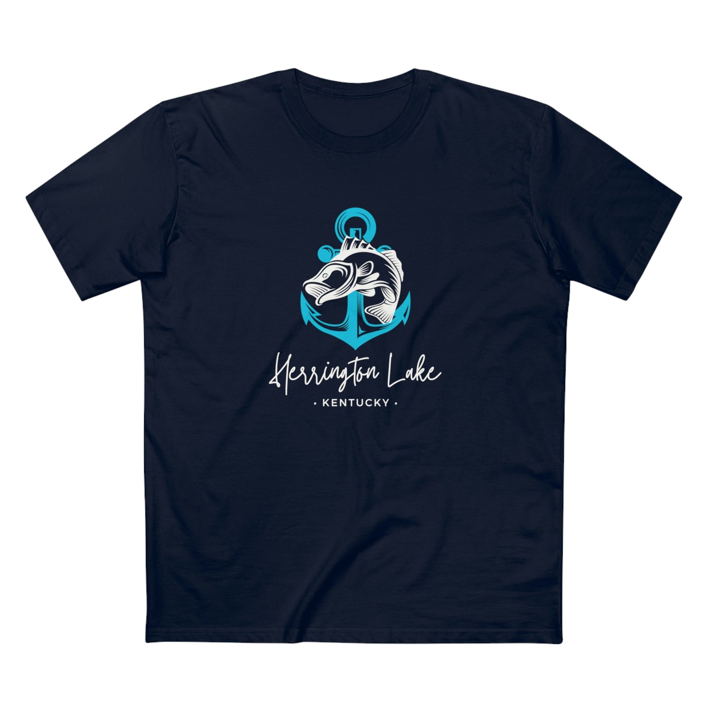 The "Nautical Catch" Herrington Lake Adult's Staple Tee