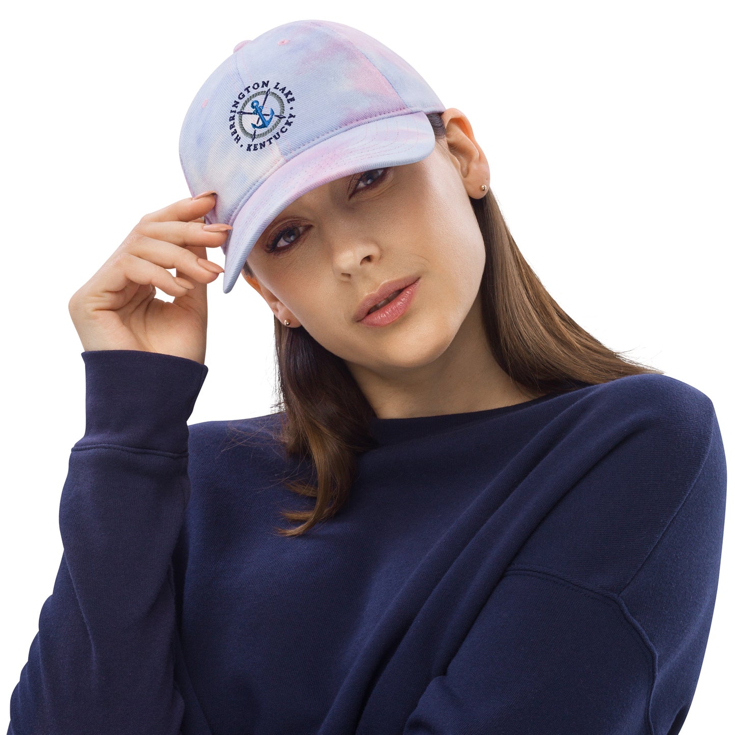 Herrington Lake Anchor Tie-Dye Cap
