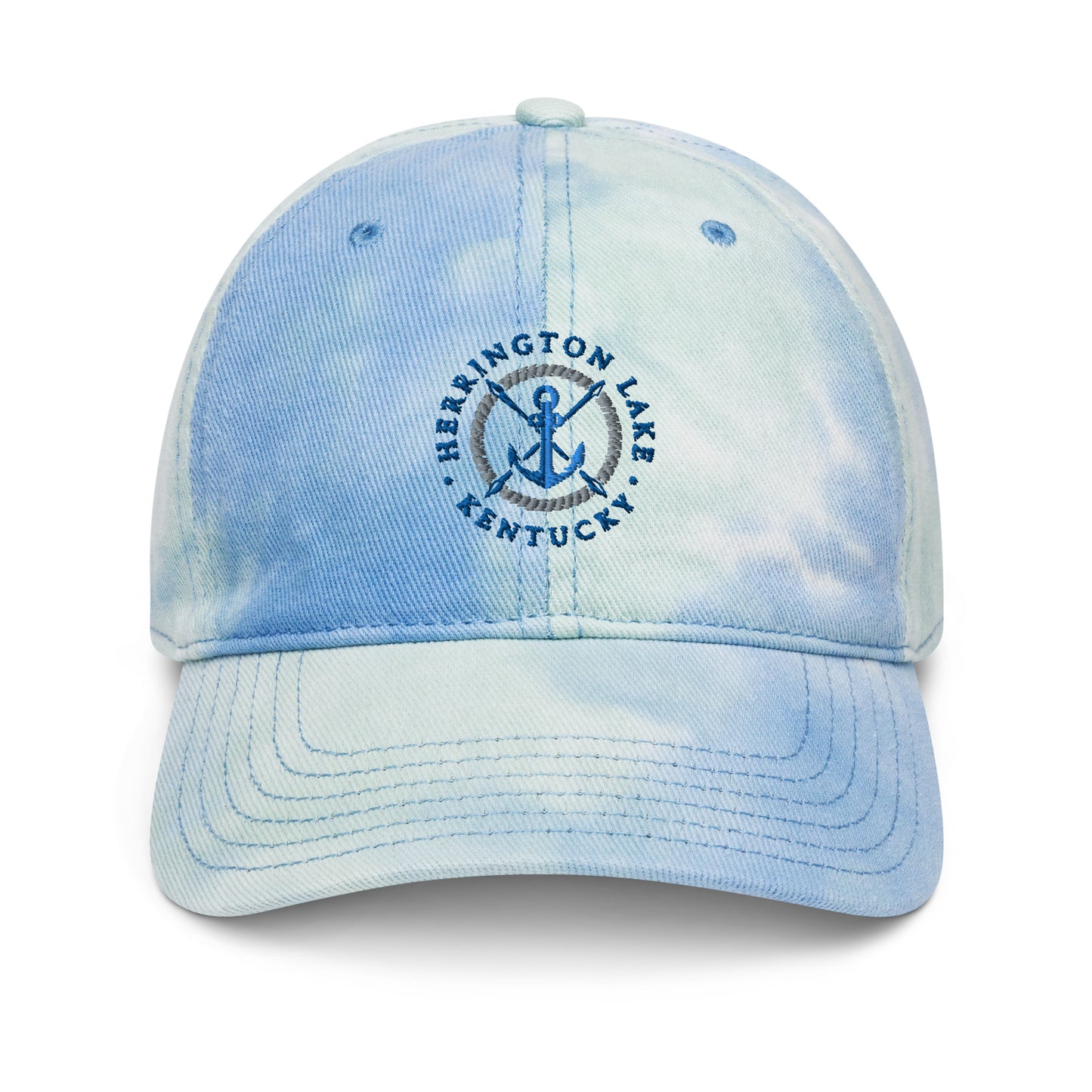 Herrington Lake Anchor Tie-Dye Cap