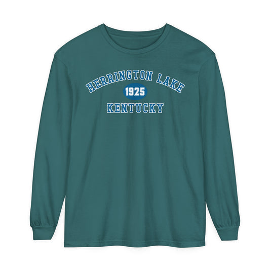 Herrington Lake "Back To School" Collegiate Collection Garment-Dyed Premium Comfort Colors™ Long Sleeve T-Shirt