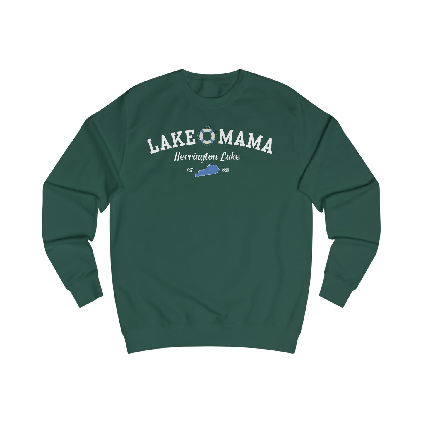 "Lake Mama" Premium Cotton Blend Crewneck Sweatshirt