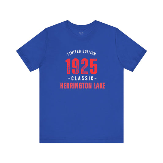 1925 Collection Limited Edition Jersey Knit Cotton Tee (Red Highlight)