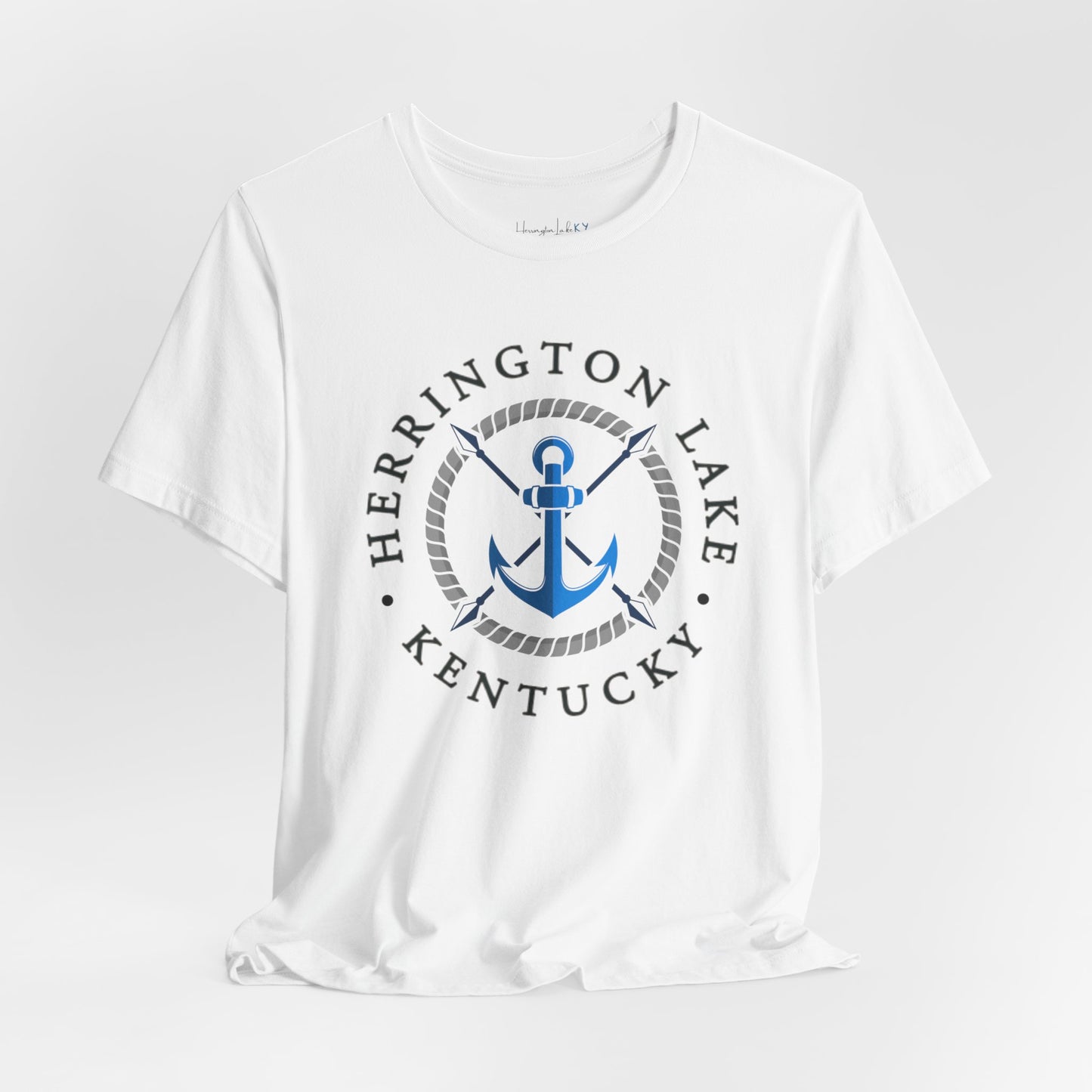 Herrington Lake Nautical Collection Anchor Jersey Knit Tee