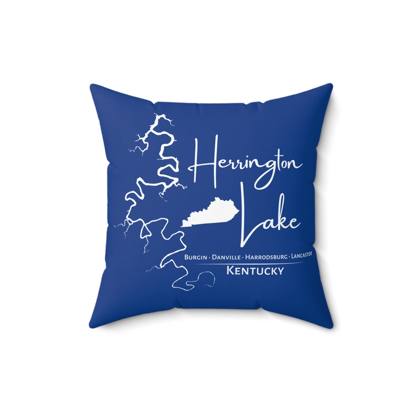 The Herrington Lake Classic Collection Spun Polyester Square Accent Pillow