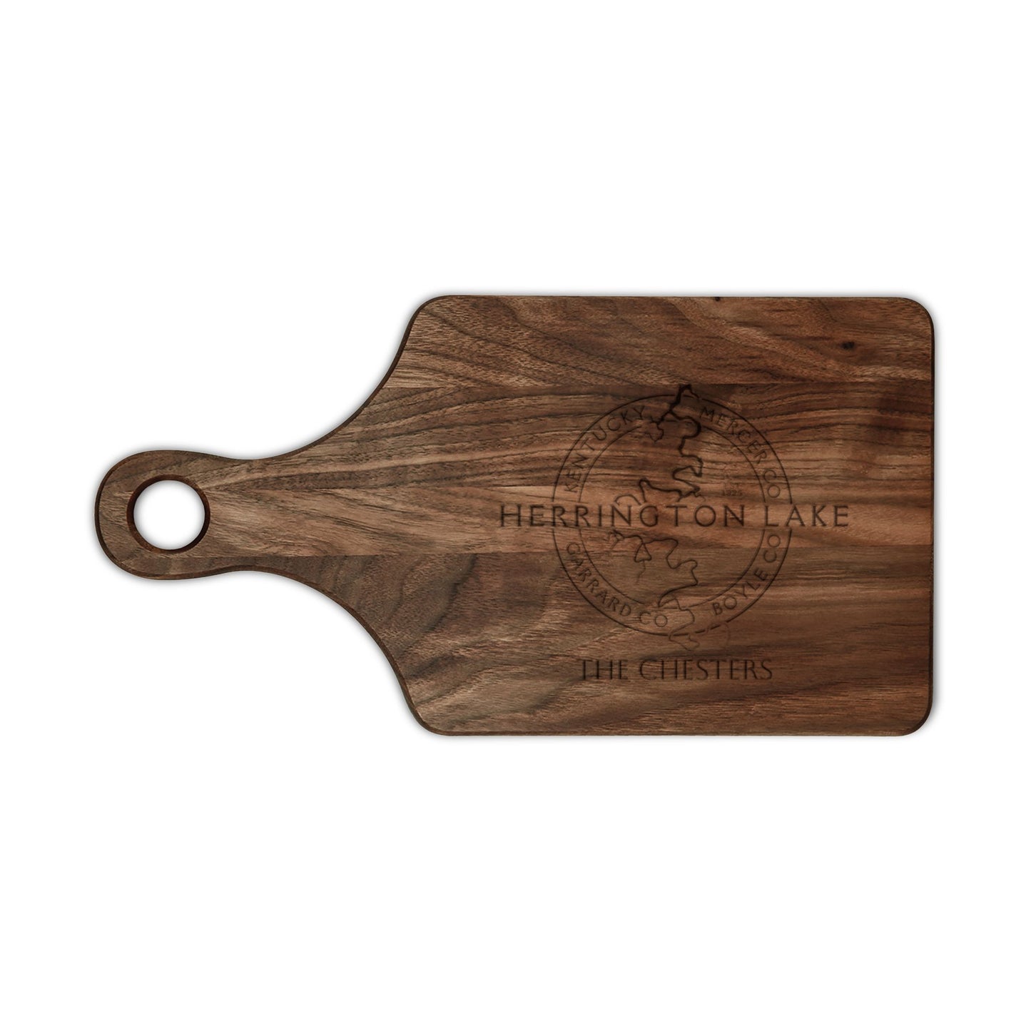 Custom Personalized Herrington Lake Classic Collection Wooden Cutting Board (Engraving - Maple & Walnut)