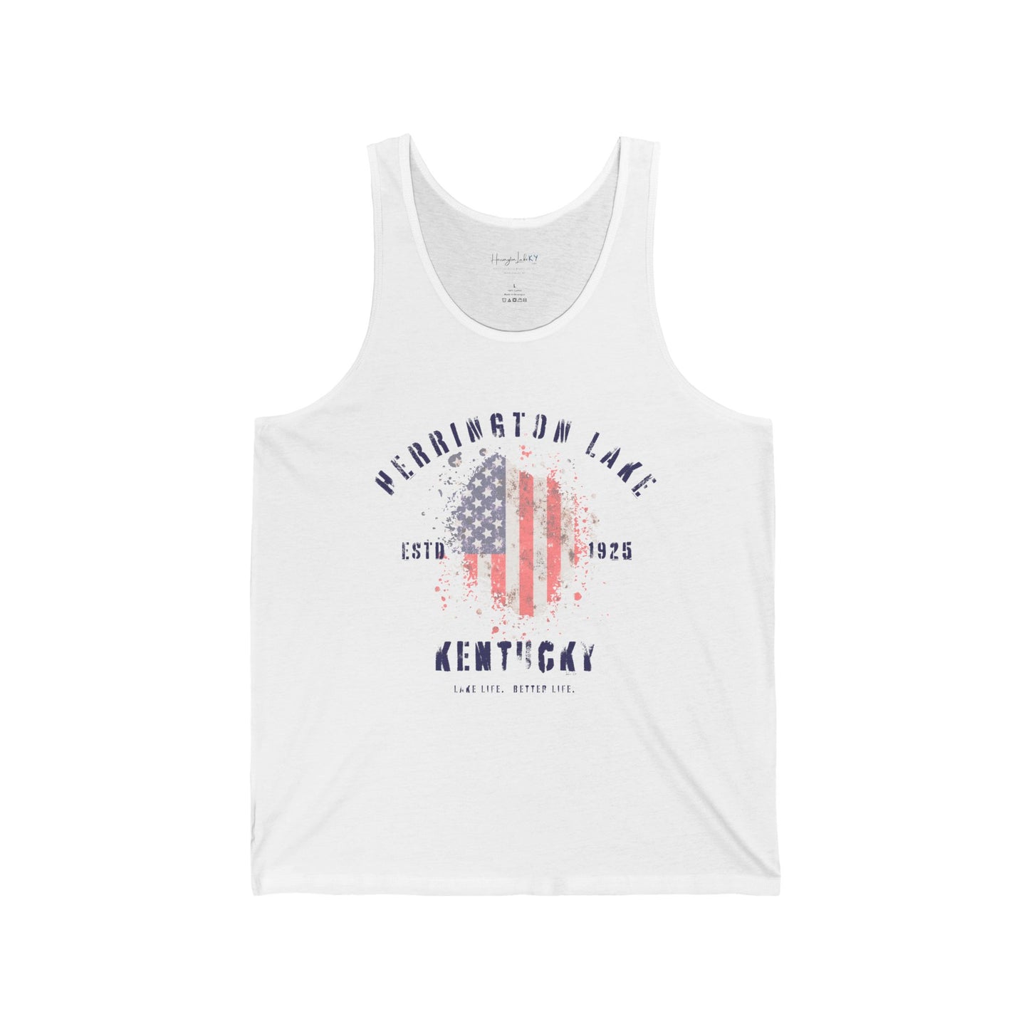 Herrington Lake Patriots Men's Xtra Lite Cotton Tank