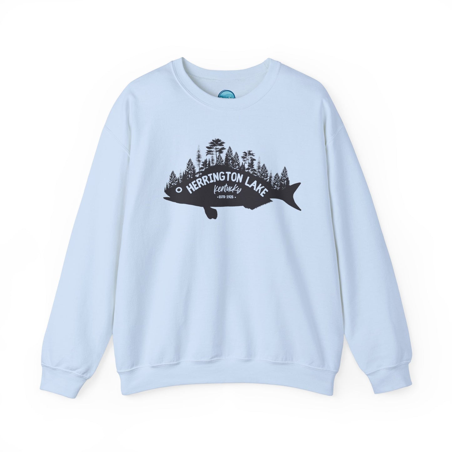 "Fishy Landscape" Unisex Heavy Blend™ Crewneck Sweatshirt