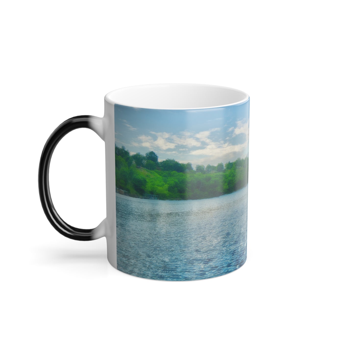 "Herrington LakeScape-1" Color Morphing Mug, 11oz
