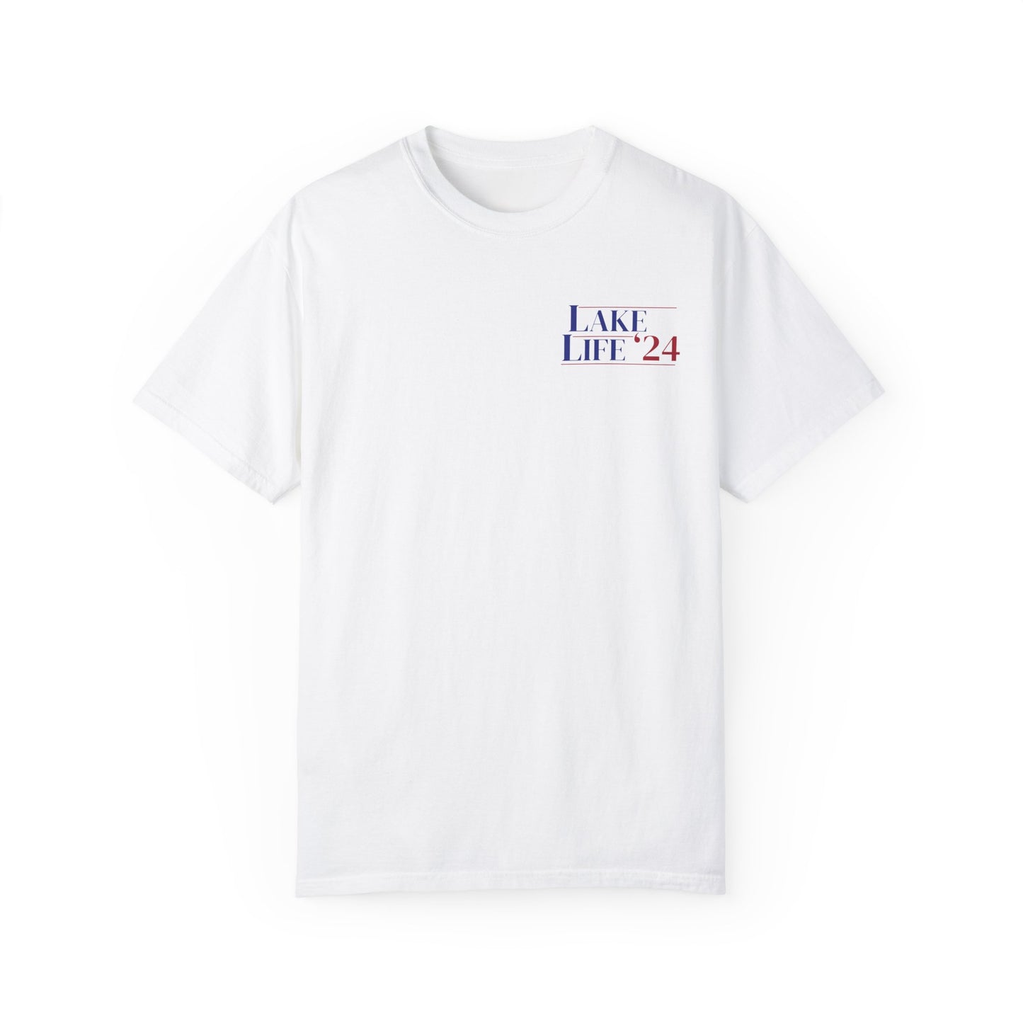 Herrington Lake Patriots Lake Life Election 24 Double-Sided Premium Garment-Dyed Comfort Colors TShirt