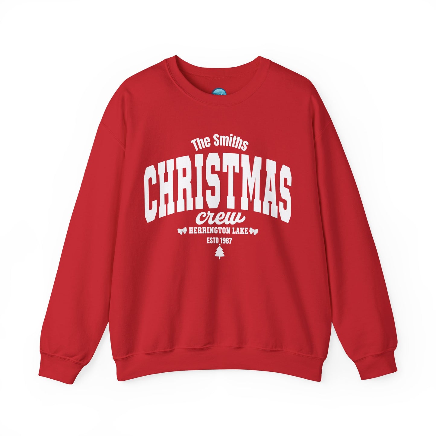 Personlized Custom Herrington Lake Christmas Crew Unisex Heavy Blend™ Crewneck Sweatshirt
