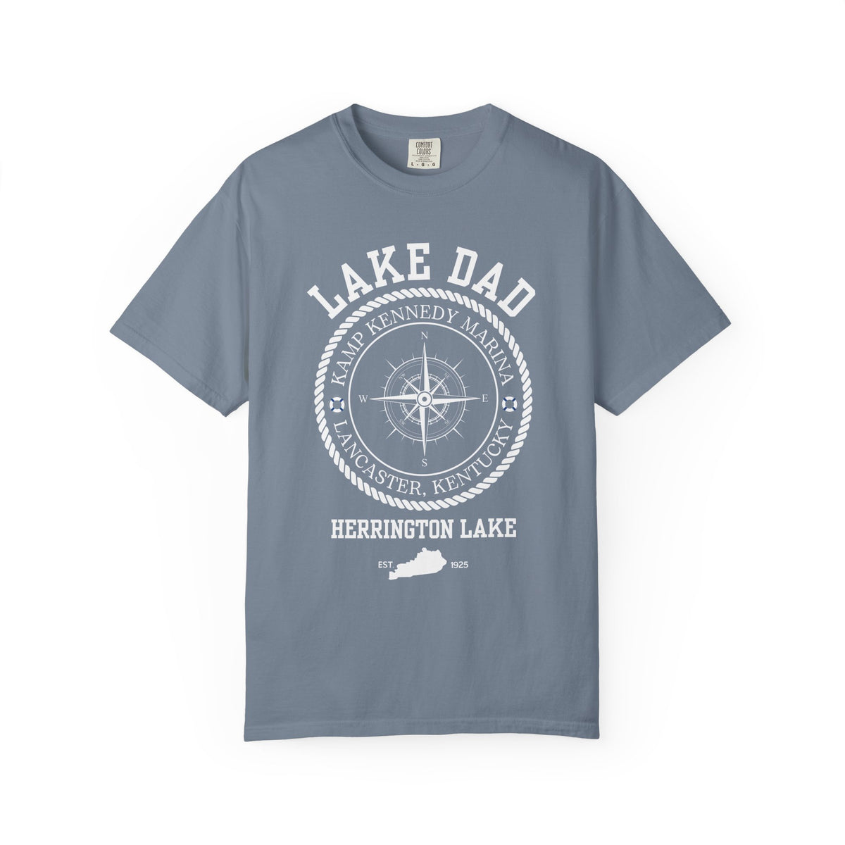 Kamp Kennedy Special - "Lake Dad" Premium Garment-Dyed Comfort Colors TShirt