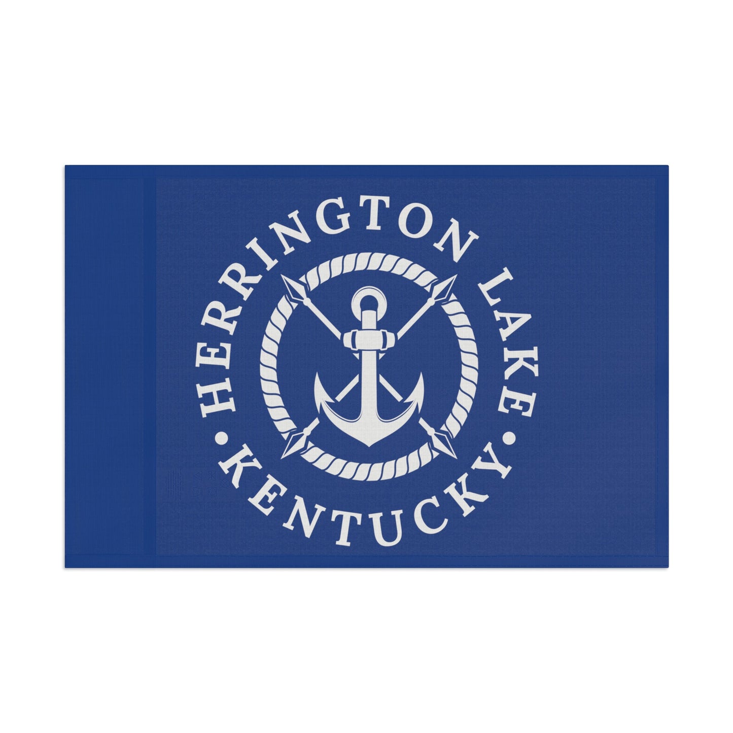Herrington Lake Nautical Collection Flag - Blue