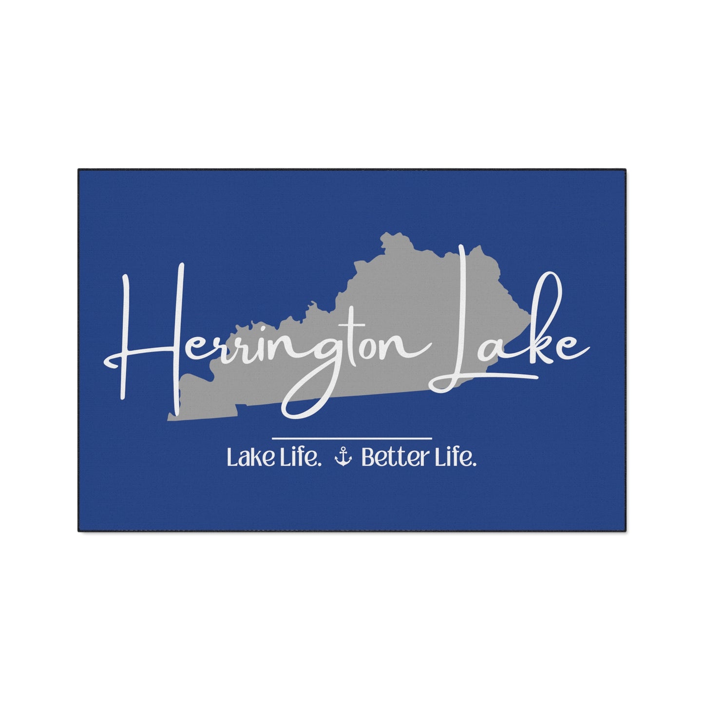 Herrington Lake Signature Collection Heavy Duty Floor Mat, Dark Blue