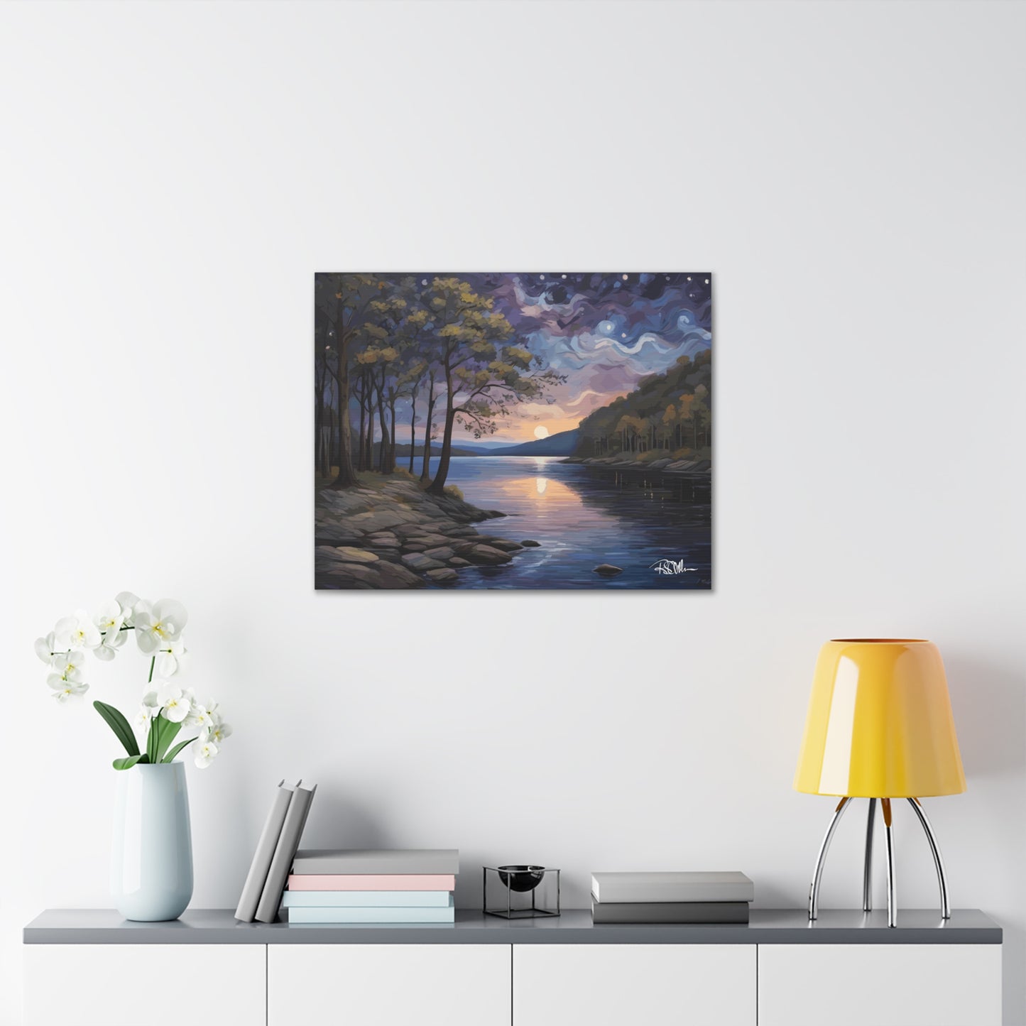 "The Coming of Night" Canvas Gallery Wrap
