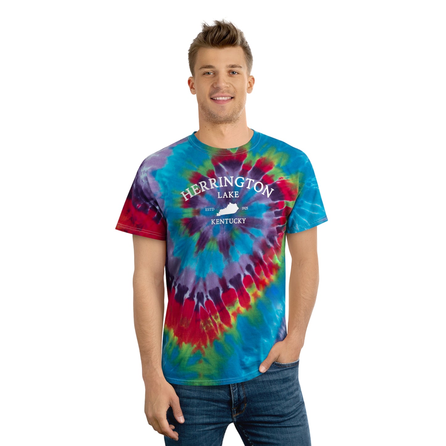 Simply Herrington Tie-Dye Tee, Spiral