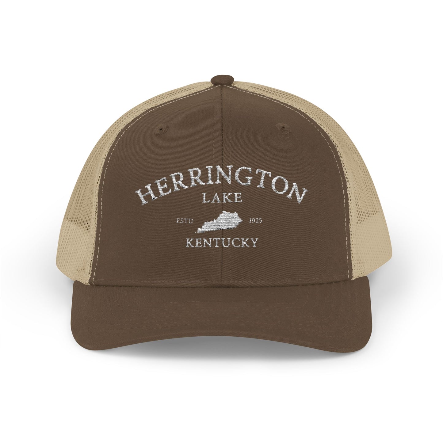 Embroidered Simply Herrington Collection Snapback Trucker Cap