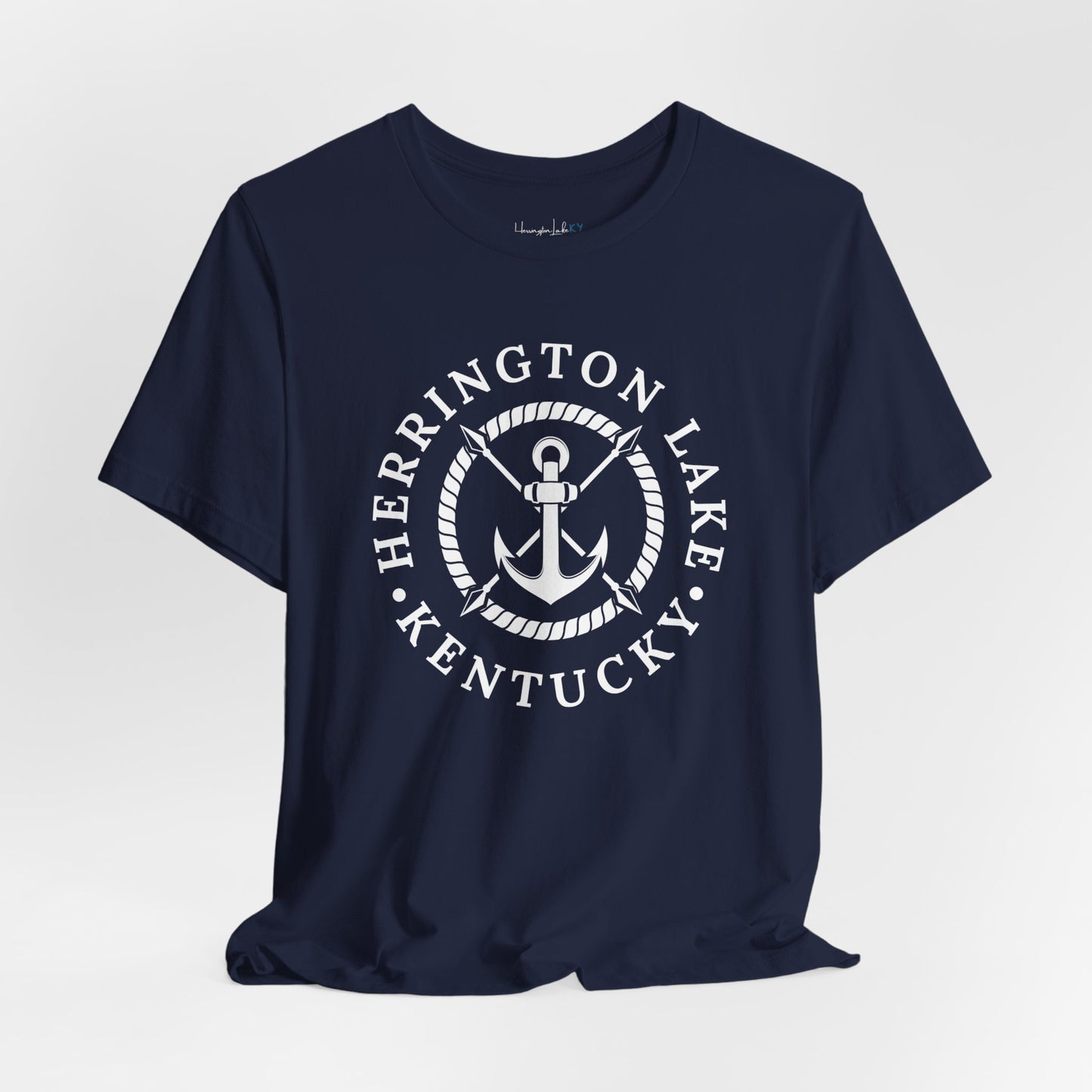 Herrington Lake Nautical Collection Anchor Jersey Knit Tee