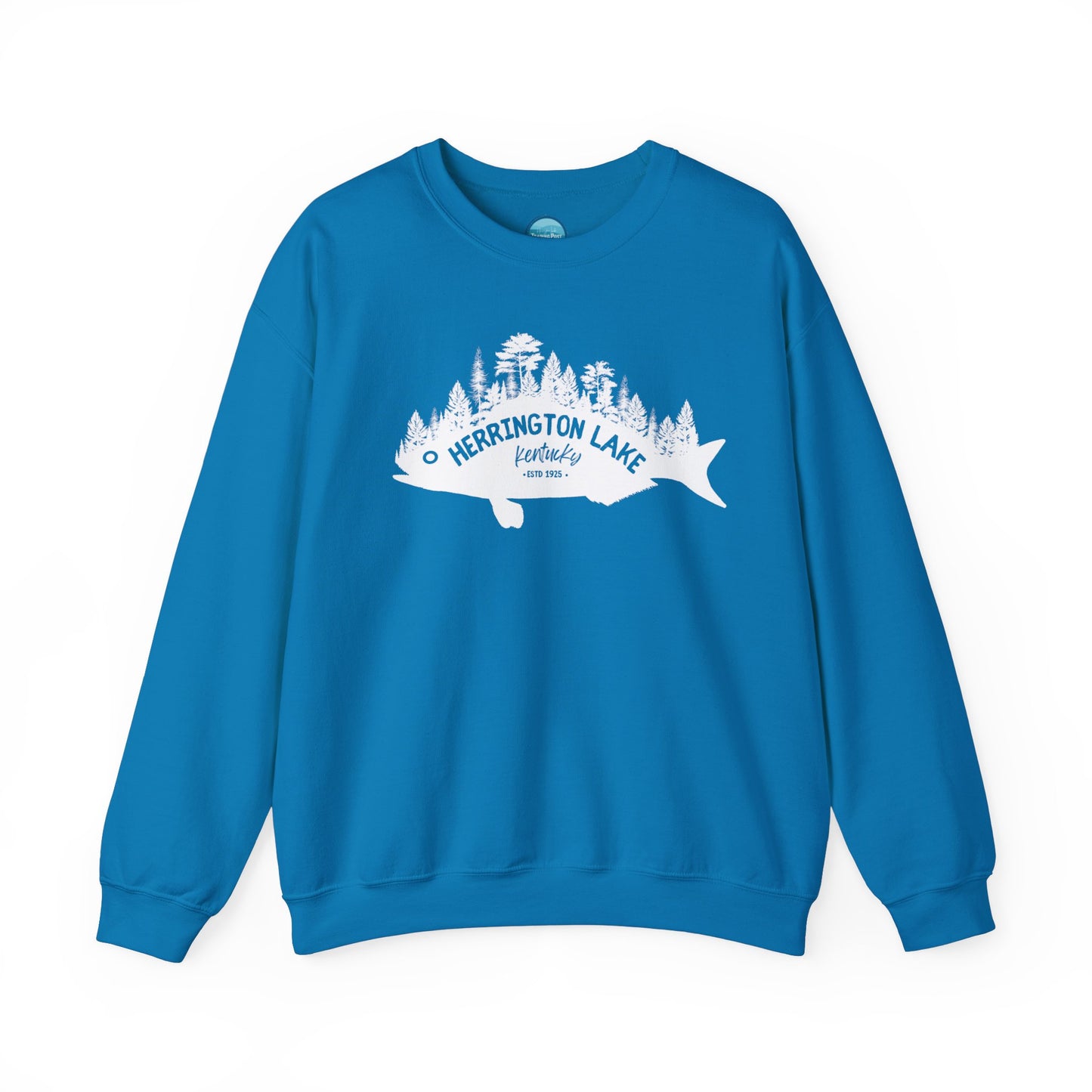 "Fishy Landscape" Unisex Heavy Blend™ Crewneck Sweatshirt