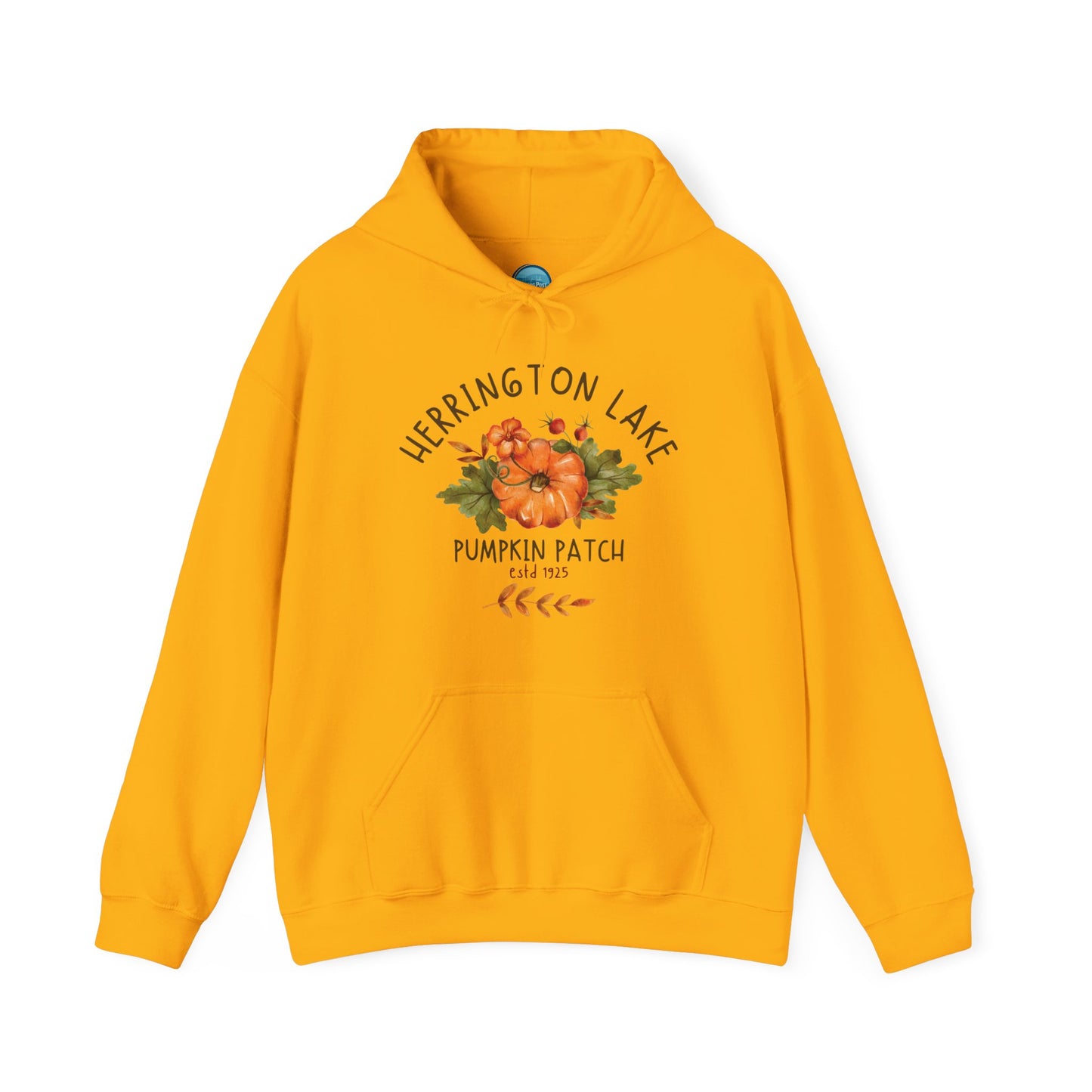 Illustrated Herrington Lake Pumpkin Patch Unisex Heavy Blend™ Hooded Sweatshirt