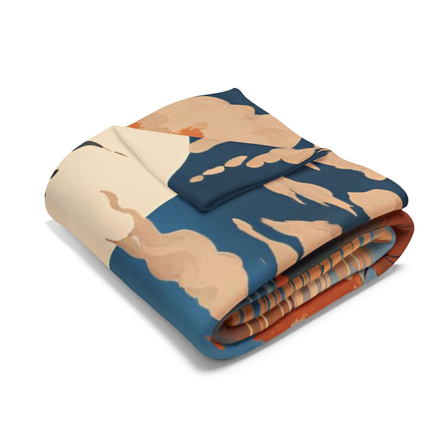 The Seasons: Herrington in Fall Arctic Fleece Blanket