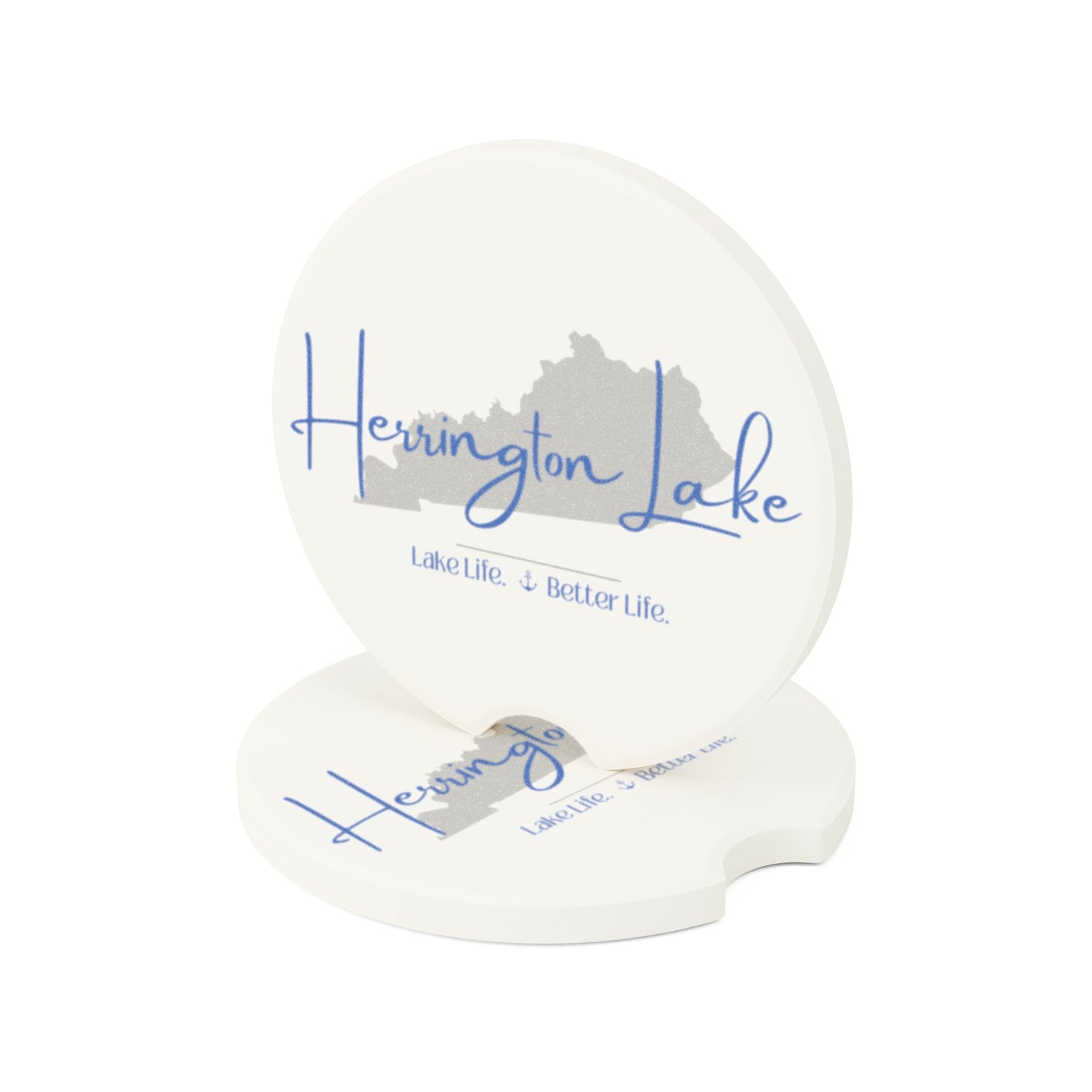 Herrington Lake Signature Collection Soapstone Car & Boat Coaster