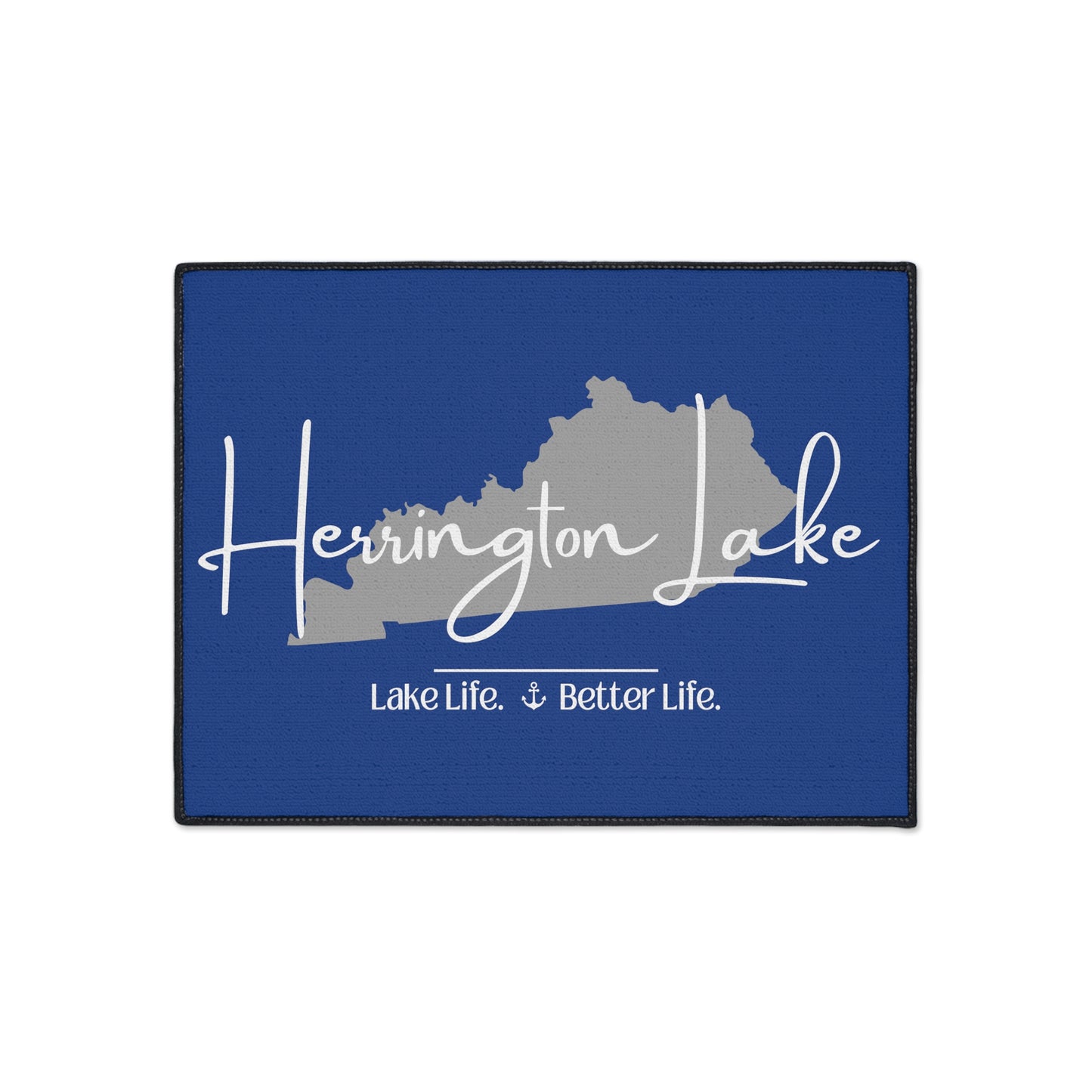 Herrington Lake Signature Collection Heavy Duty Floor Mat, Dark Blue