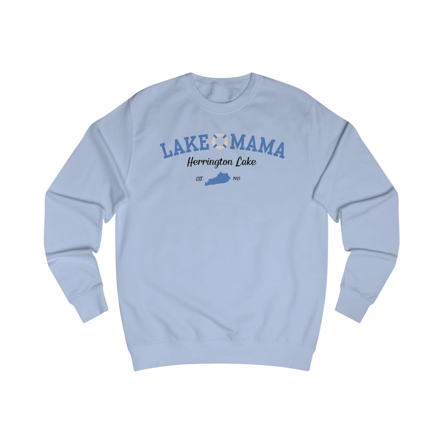 "Lake Mama" Premium Cotton Blend Crewneck Sweatshirt