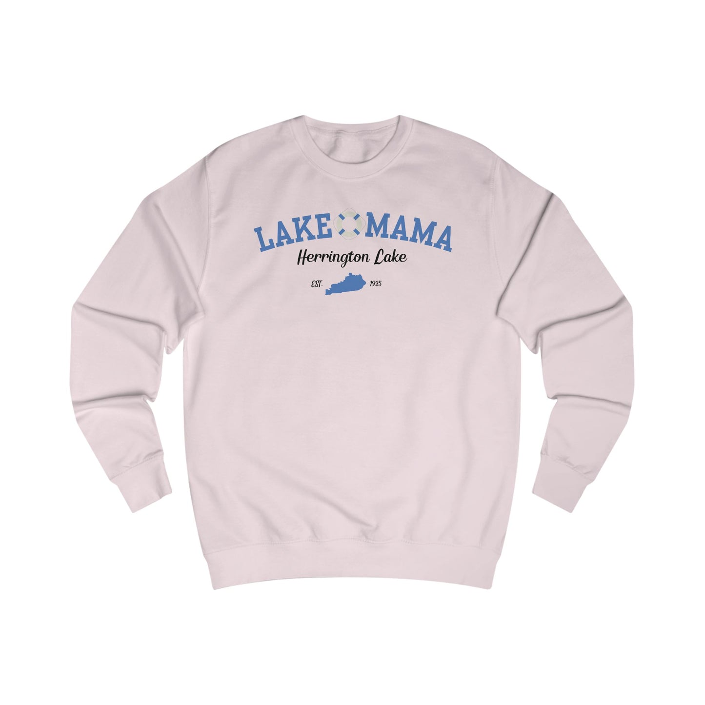 "Lake Mama" Premium Cotton Blend Crewneck Sweatshirt