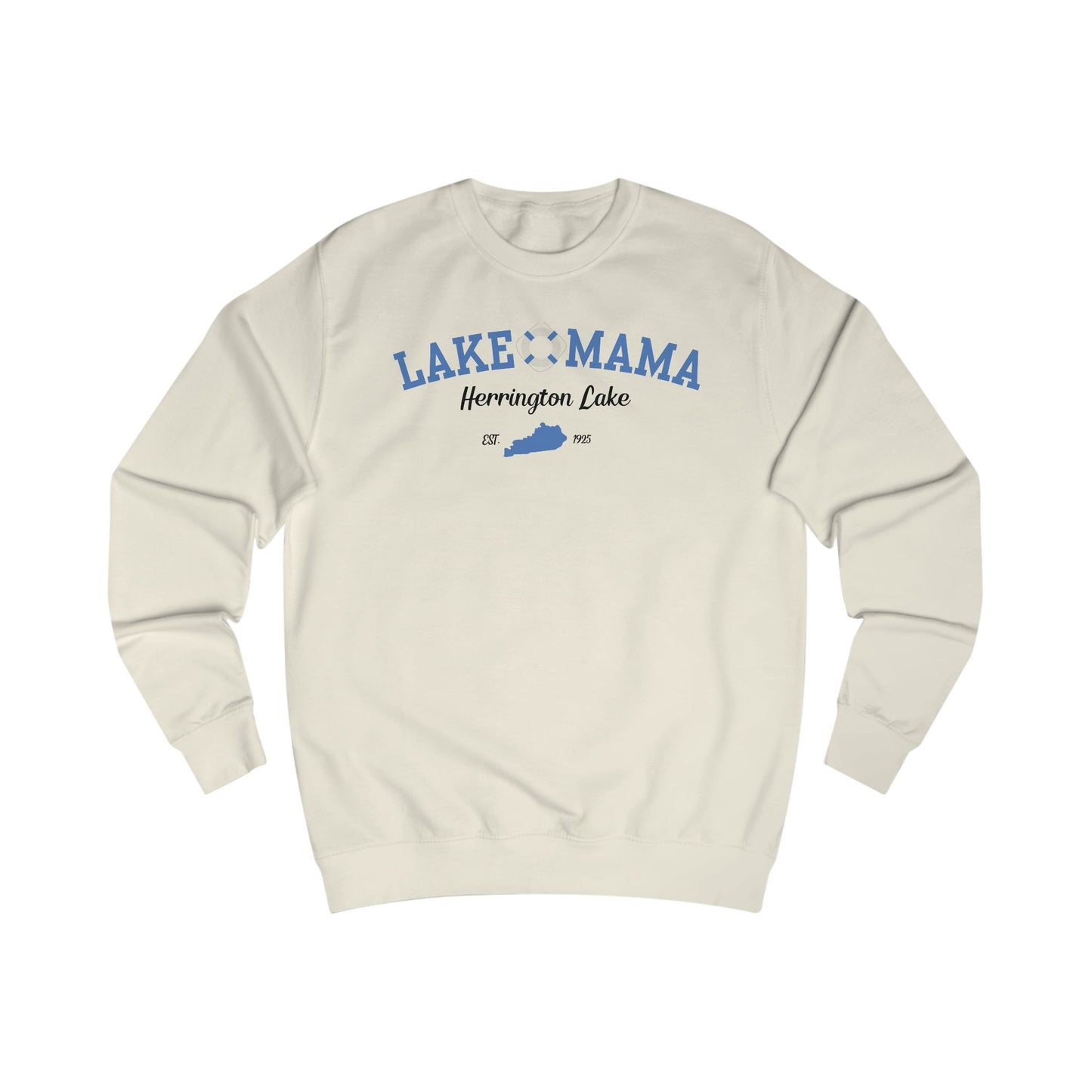 "Lake Mama" Premium Cotton Blend Crewneck Sweatshirt