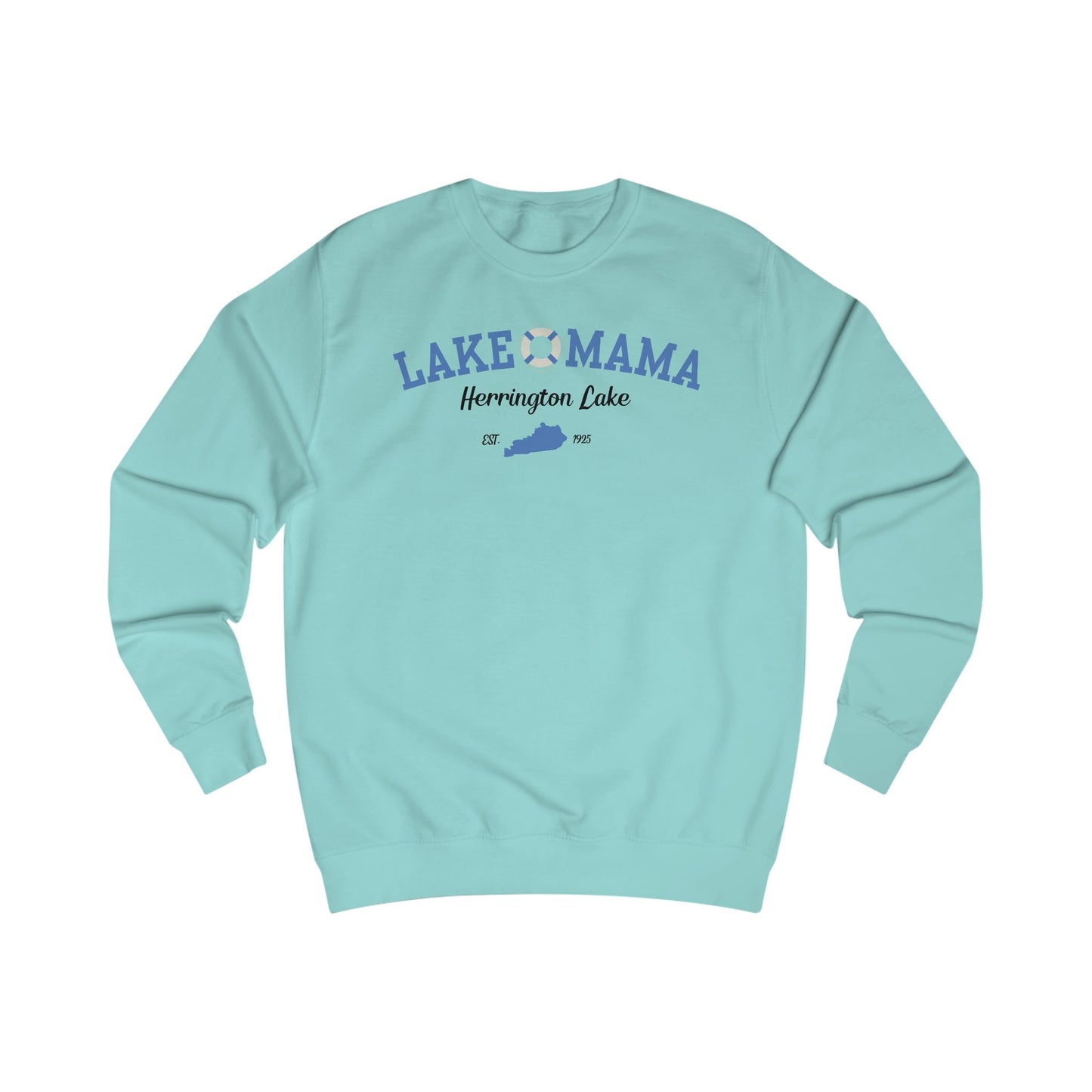 "Lake Mama" Premium Cotton Blend Crewneck Sweatshirt