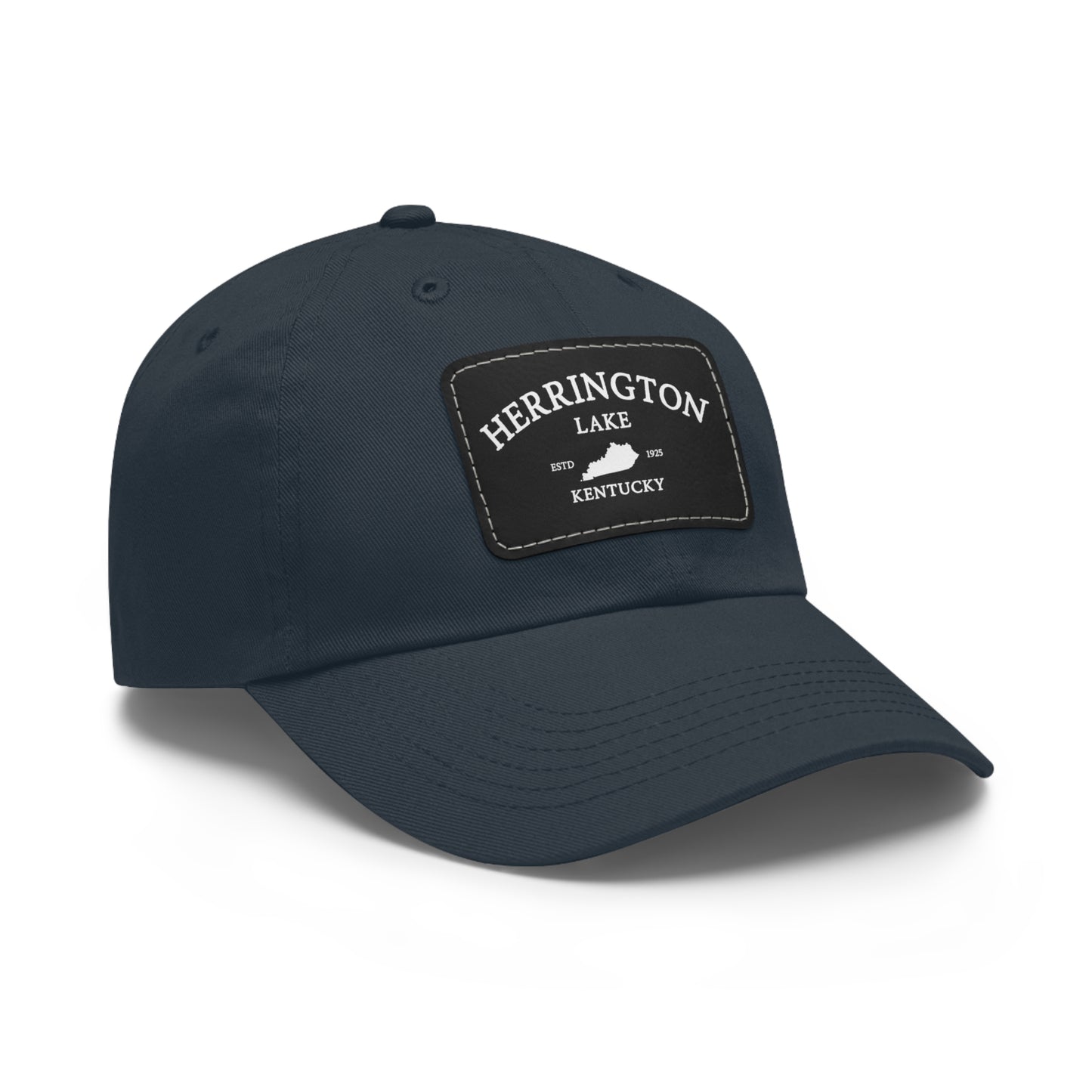 "Simply Herrington" Collection Dad Hat with Leather Patch