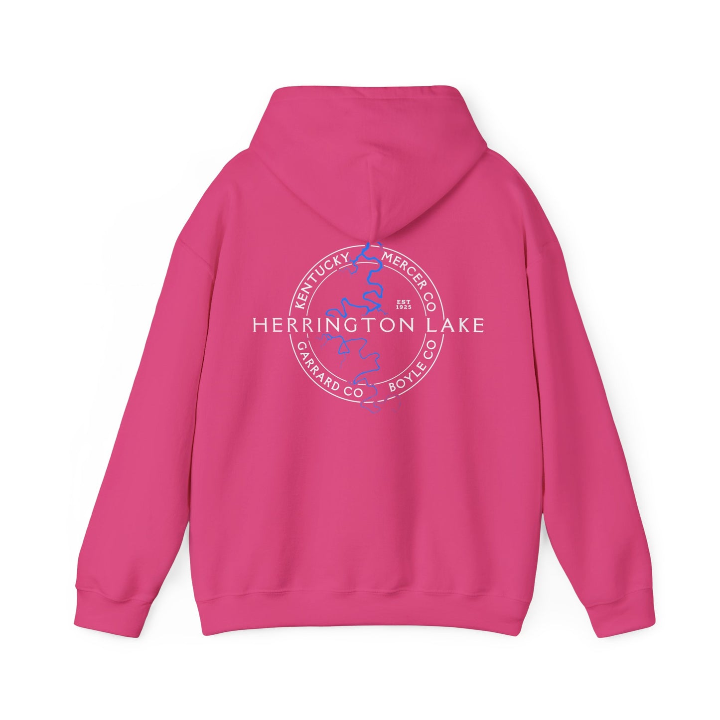 "The Classic" Herrington Lake and County Double-Sided Print Heavy Blend™ Hooded Sweatshirt